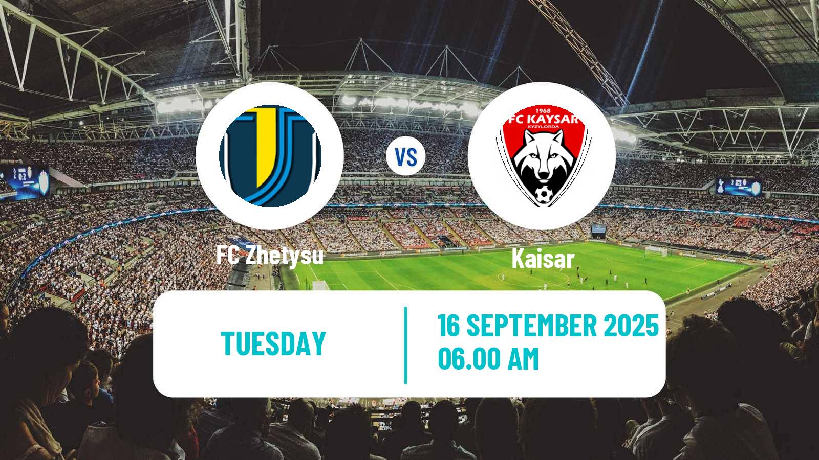 Soccer Kazakh Premier League Zhetysu - Kaisar