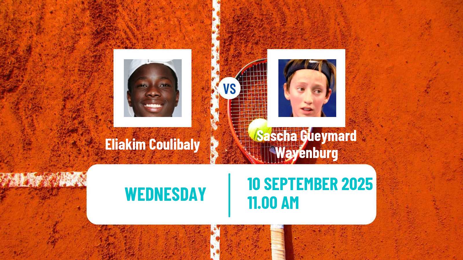 Tennis Rennes Challenger Men Eliakim Coulibaly - Sascha Gueymard Wayenburg