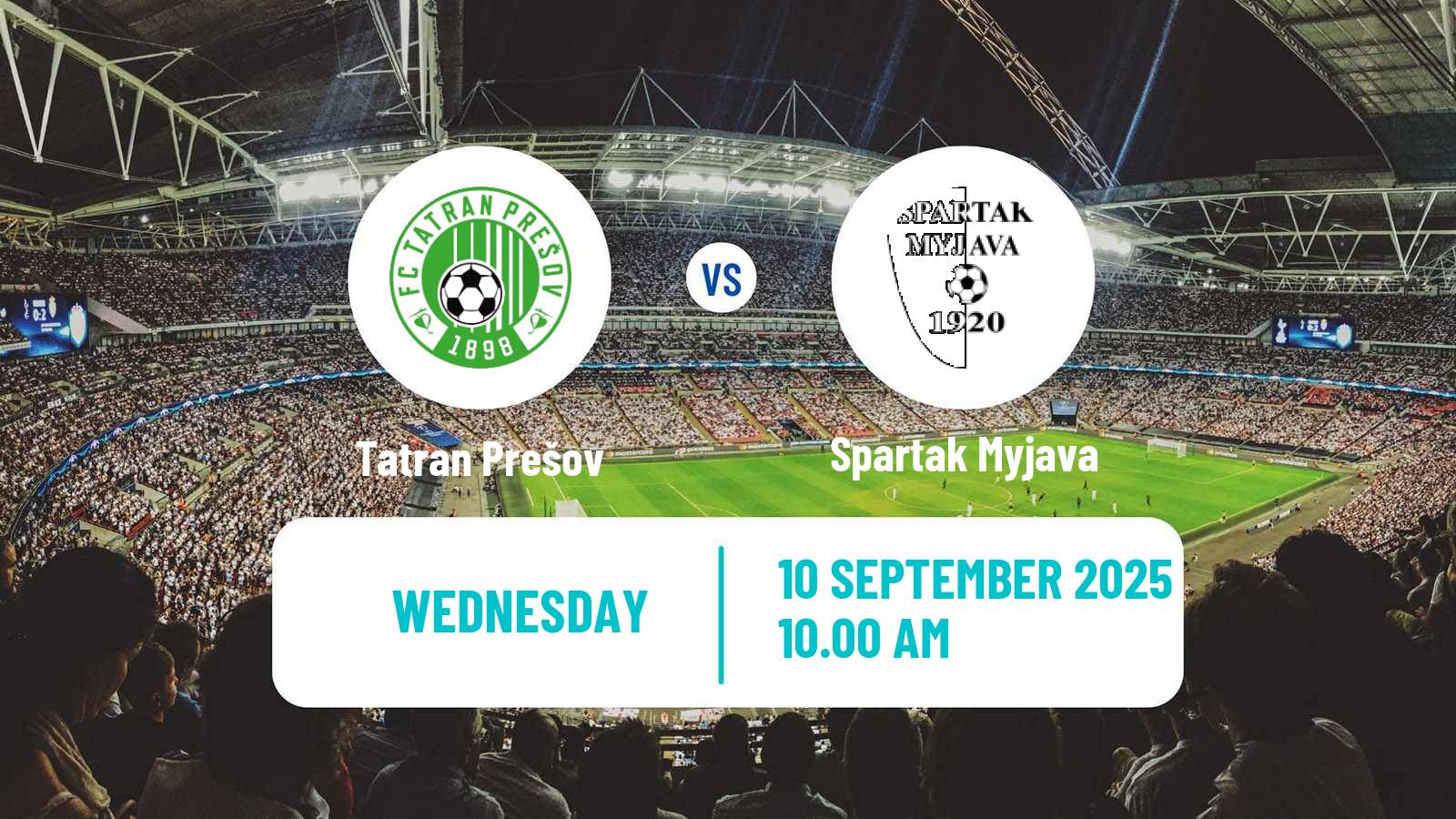 Soccer Slovak 1 Liga Women Tatran Prešov - Spartak Myjava