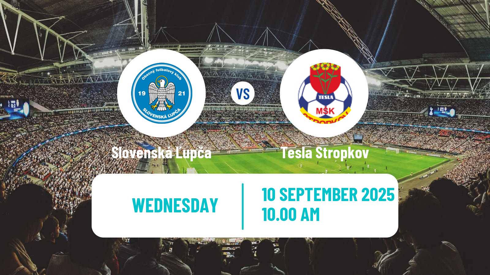 Soccer Slovak Cup Slovenská Ľupča - Tesla Stropkov