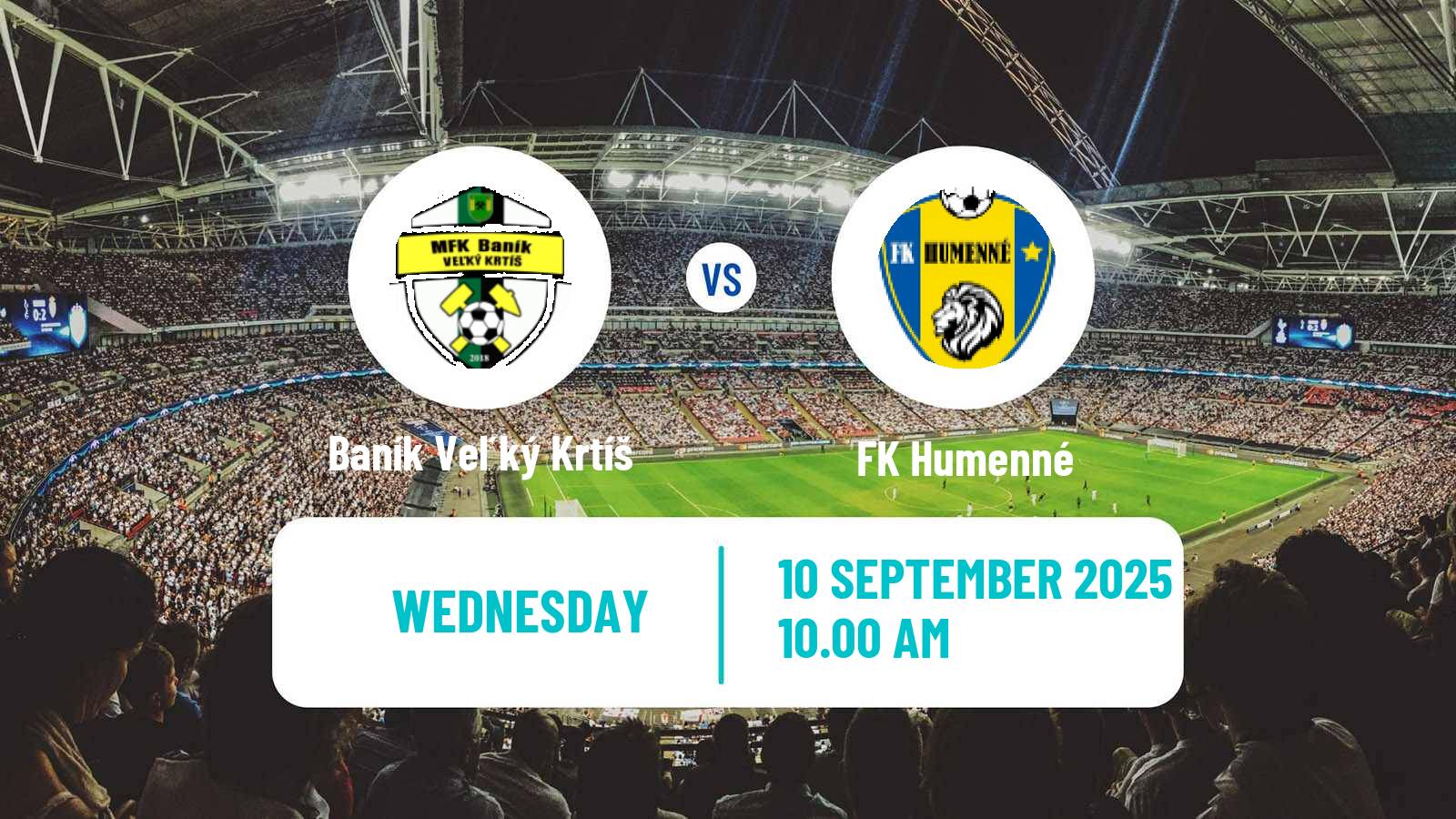 Soccer Slovak Cup Baník Veľký Krtíš - FK Humenné