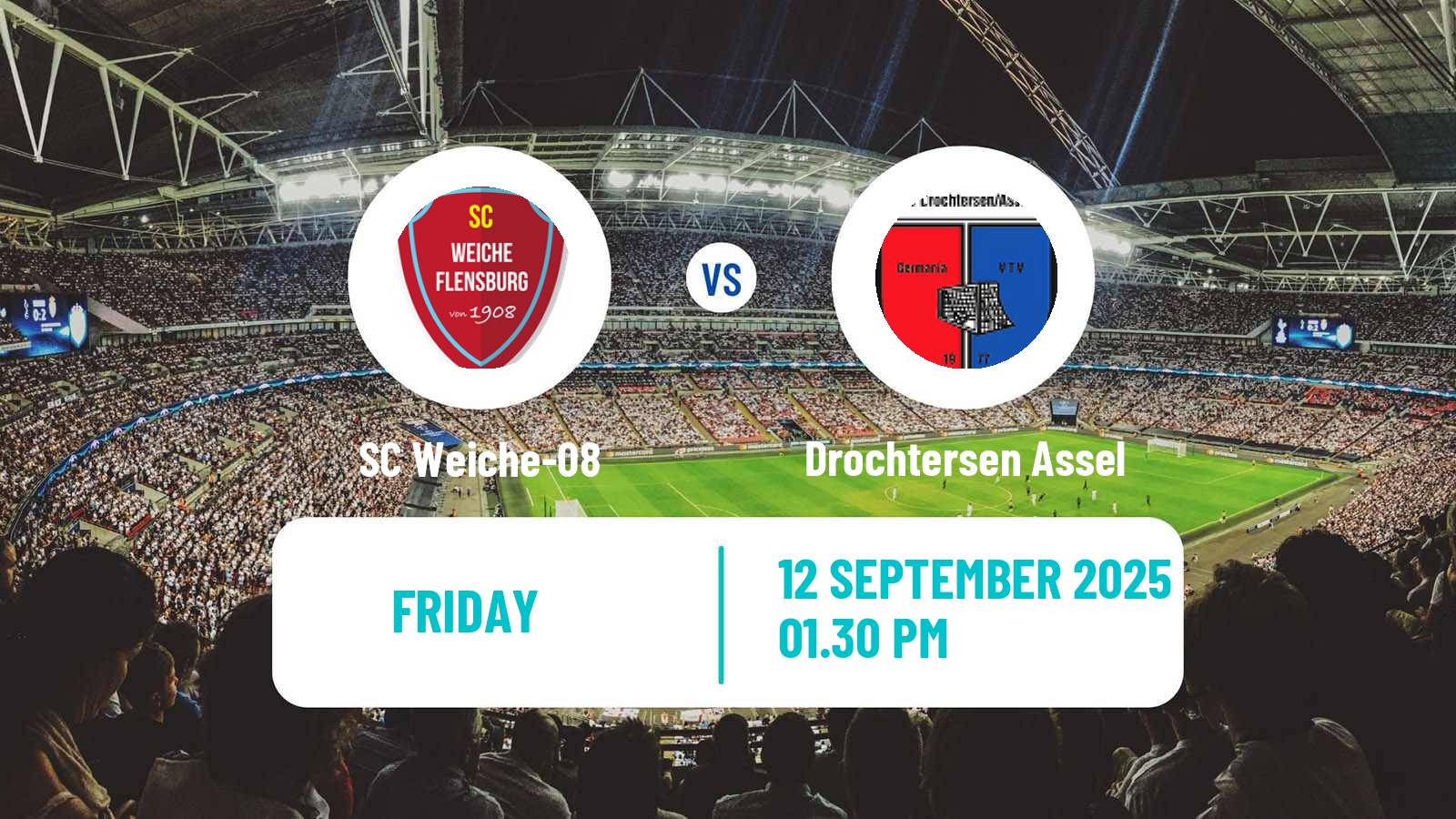 Soccer German Regionalliga North SC Weiche-08 - Drochtersen Assel