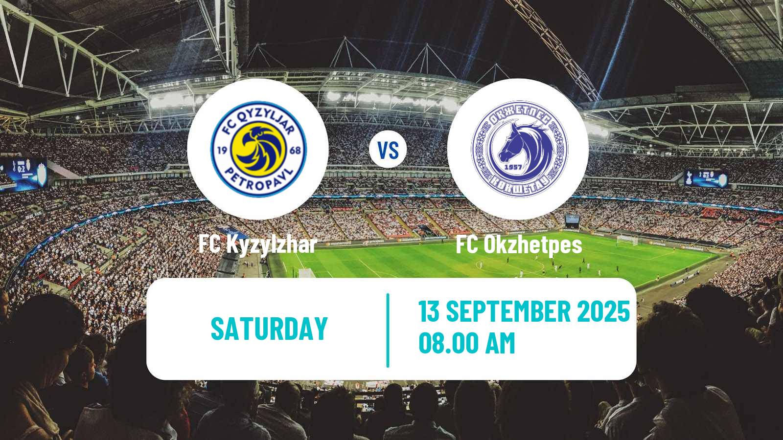 Soccer Kazakh Premier League Kyzylzhar - Okzhetpes