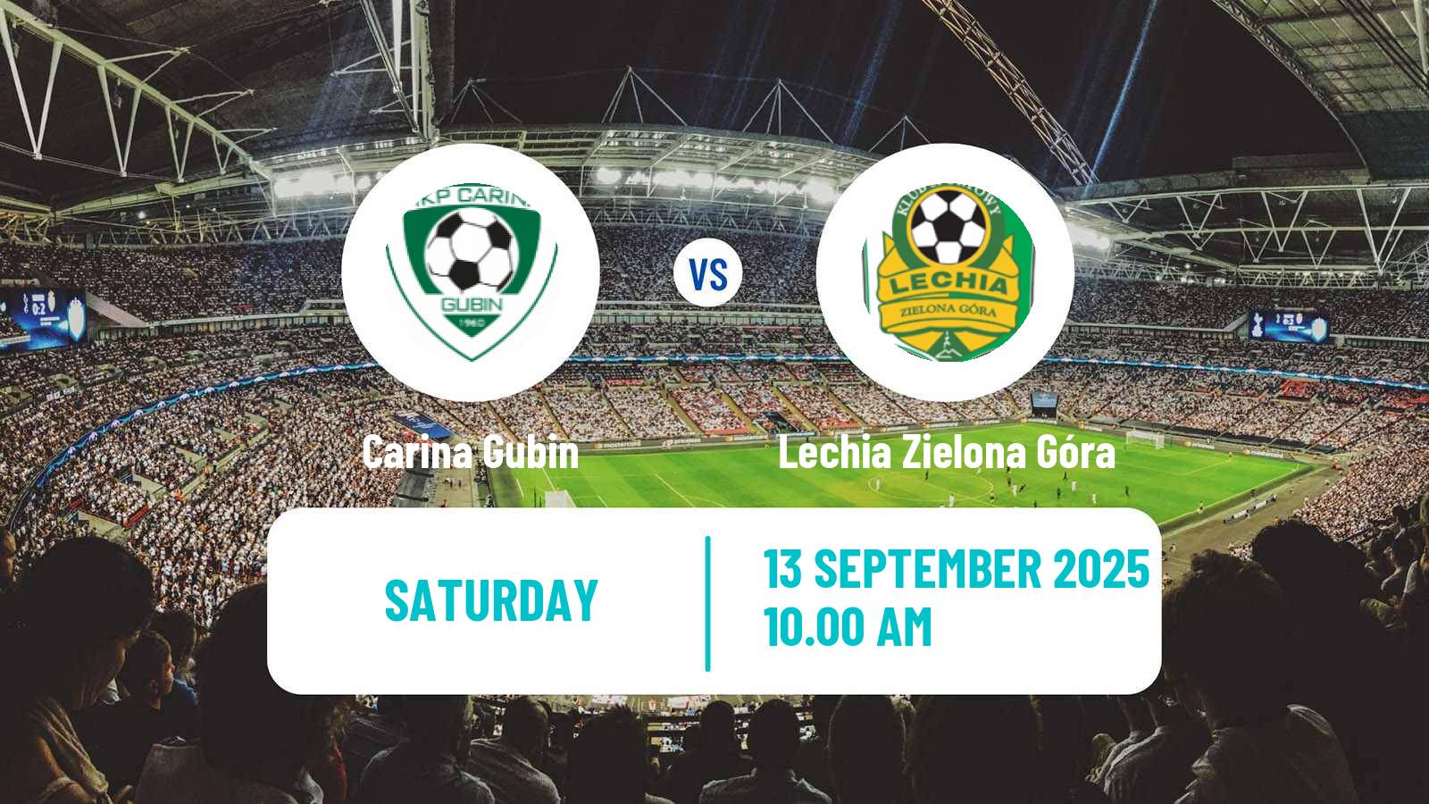 Soccer Polish Division 3 - Group III Carina Gubin - Lechia Zielona Góra