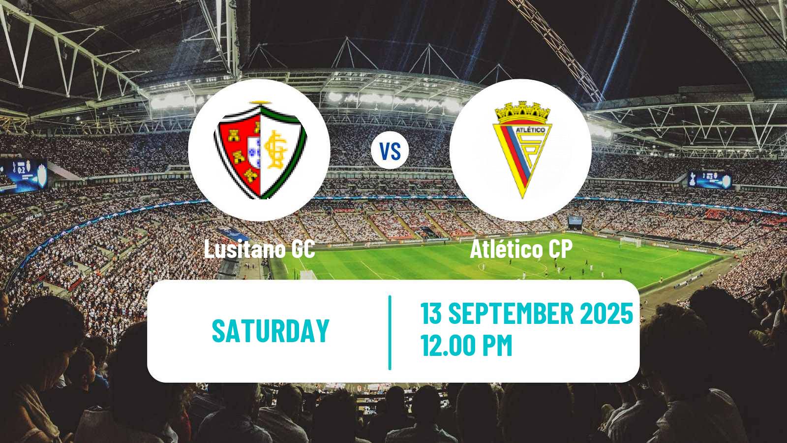 Soccer Portuguese Liga 3 Lusitano GC - Atlético CP