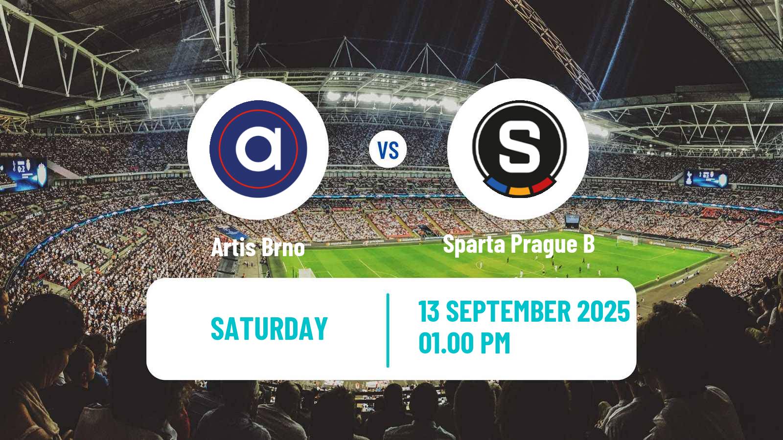 Soccer Czech Division 2 Artis Brno - Sparta Prague B