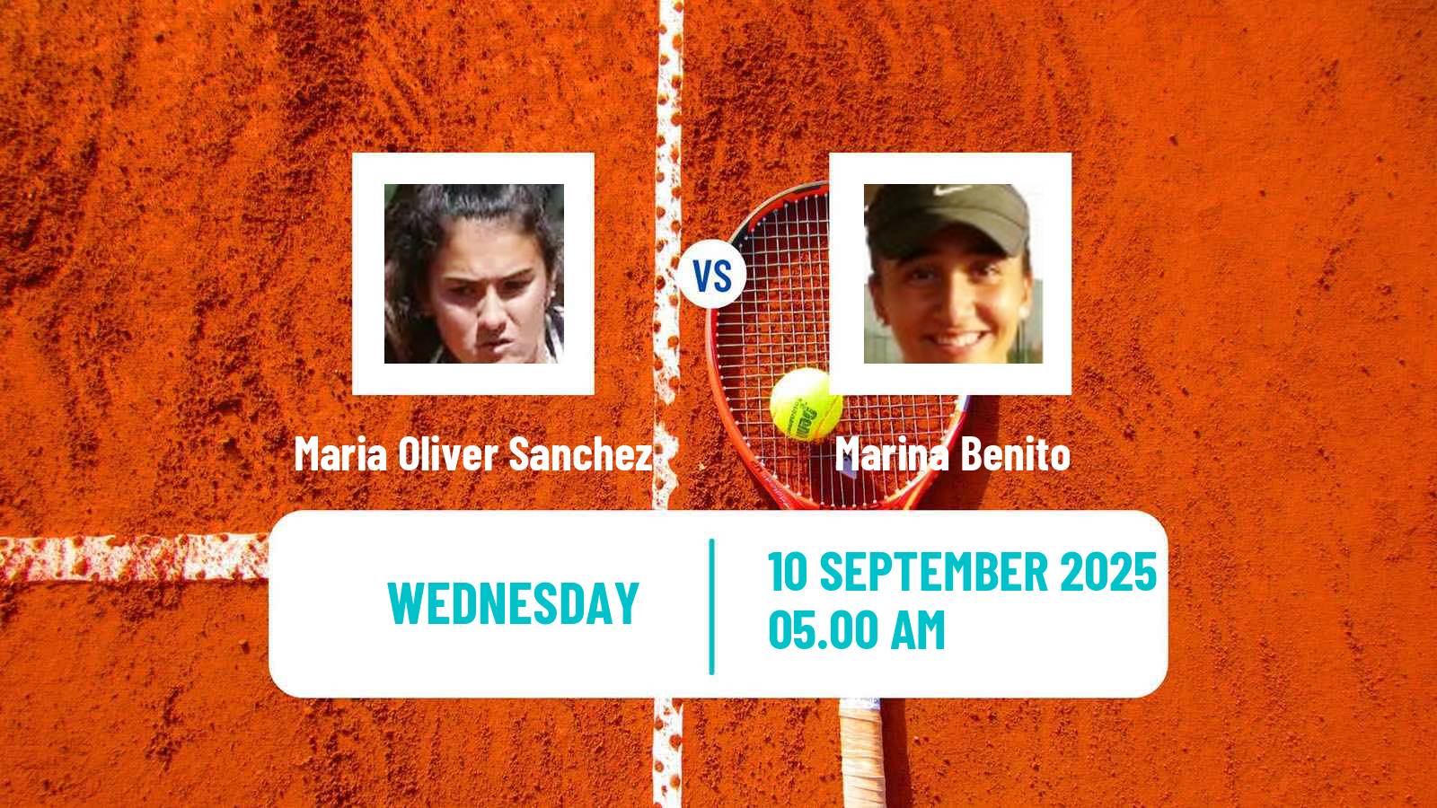 Tennis ITF W15 Madrid 2 Women Maria Oliver Sanchez - Marina Benito