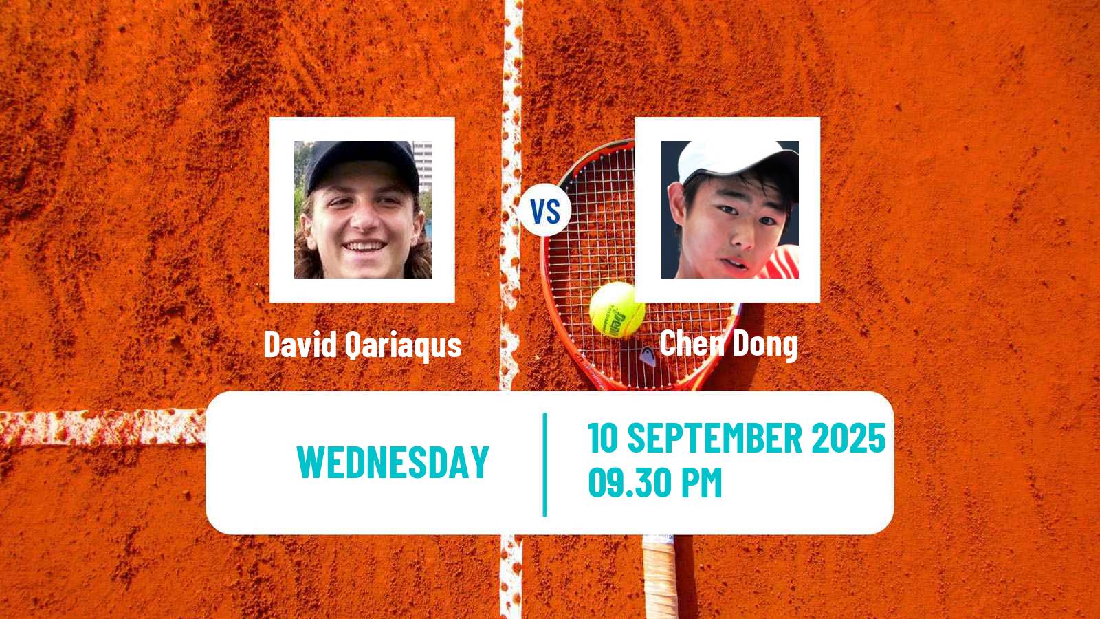 Tennis ITF M25 Tamworth Men David Qariaqus - Chen Dong