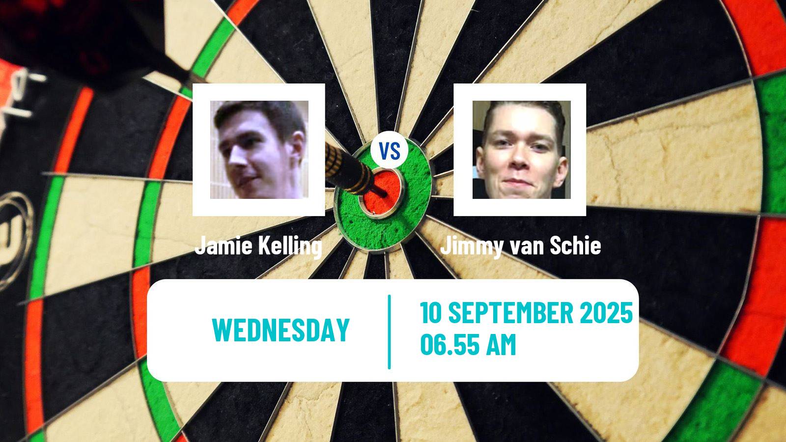 Darts Modus Super Series Jamie Kelling - Jimmy van Schie