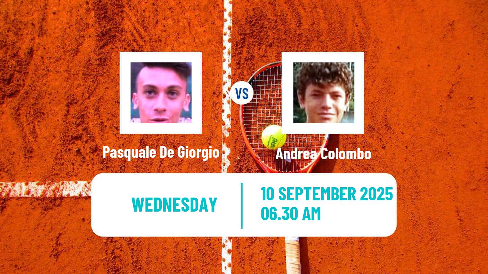 Tennis ITF M25 Pozzuoli Men Pasquale De Giorgio - Andrea Colombo