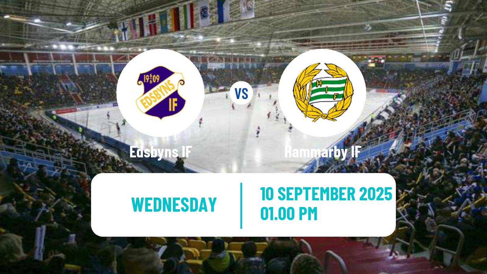 Bandy Svenska Cupen Bandy Edsbyns IF - Hammarby IF