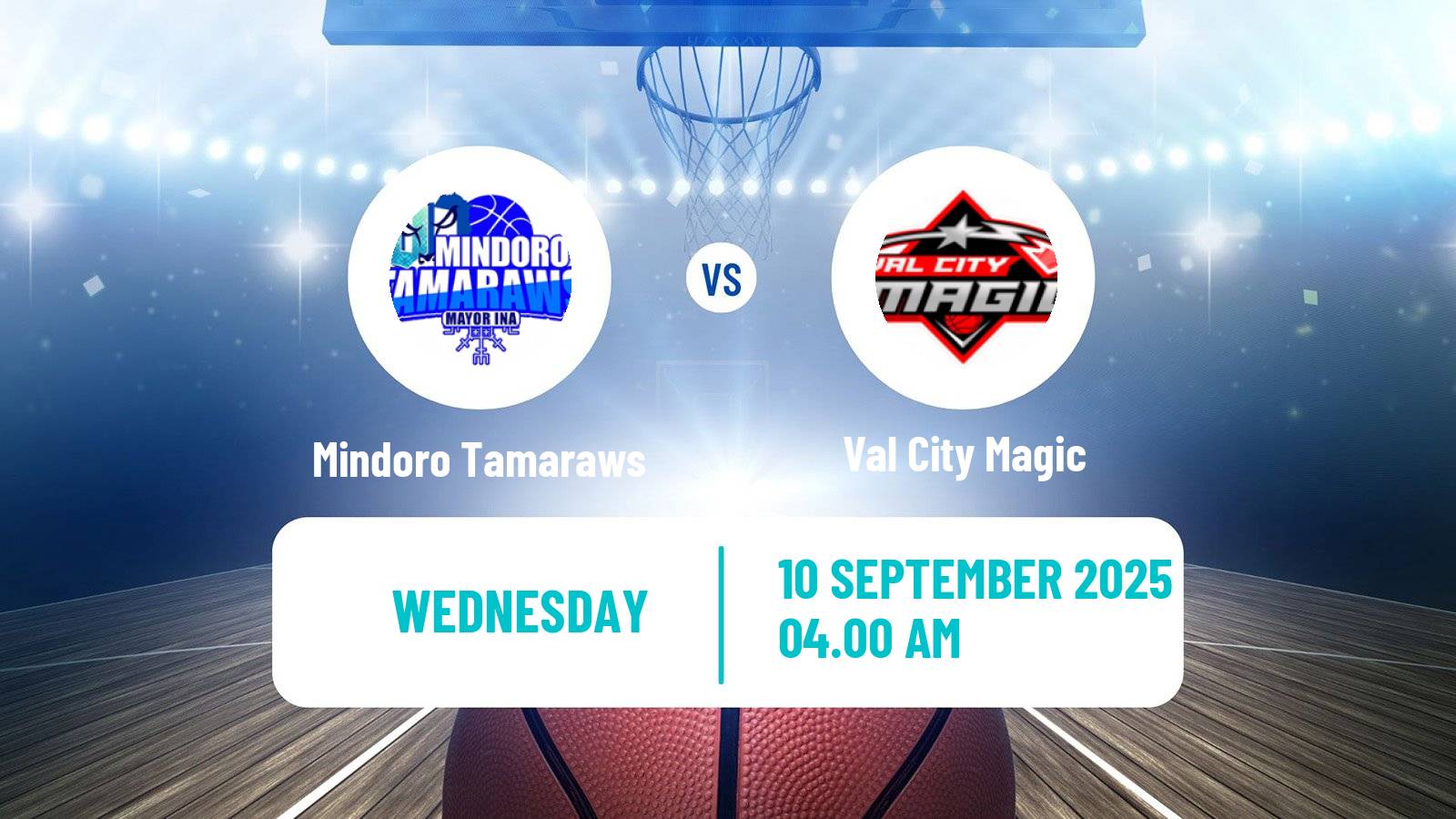 Basketball Philippines MBPL  Mindoro Tamaraws - Val City Magic