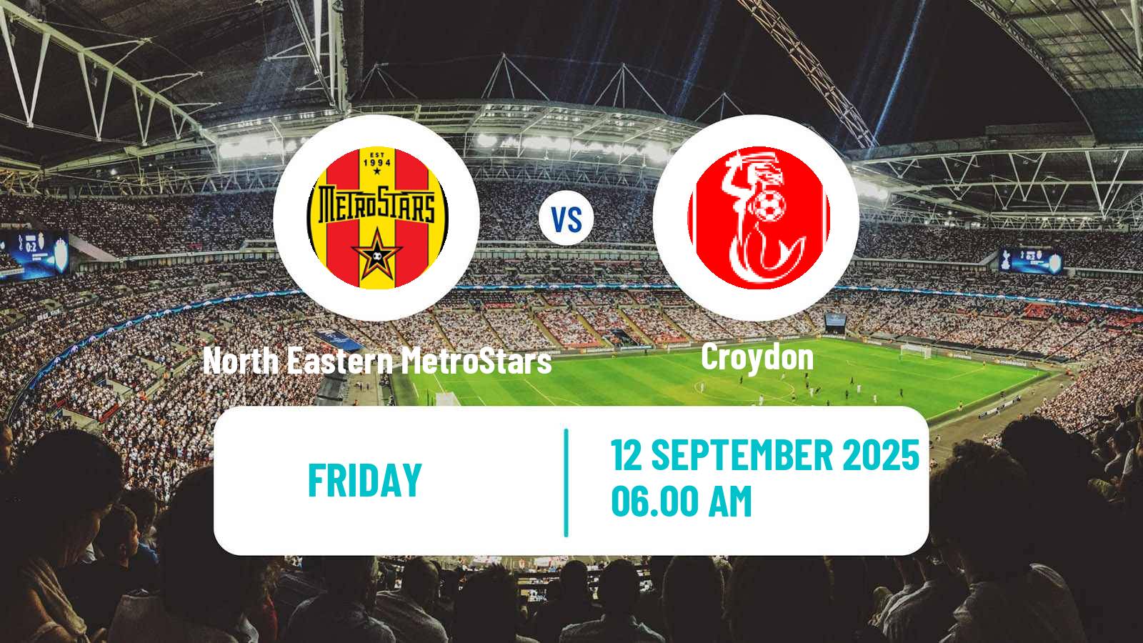 Soccer Australian NPL South Australian North Eastern MetroStars - Croydon