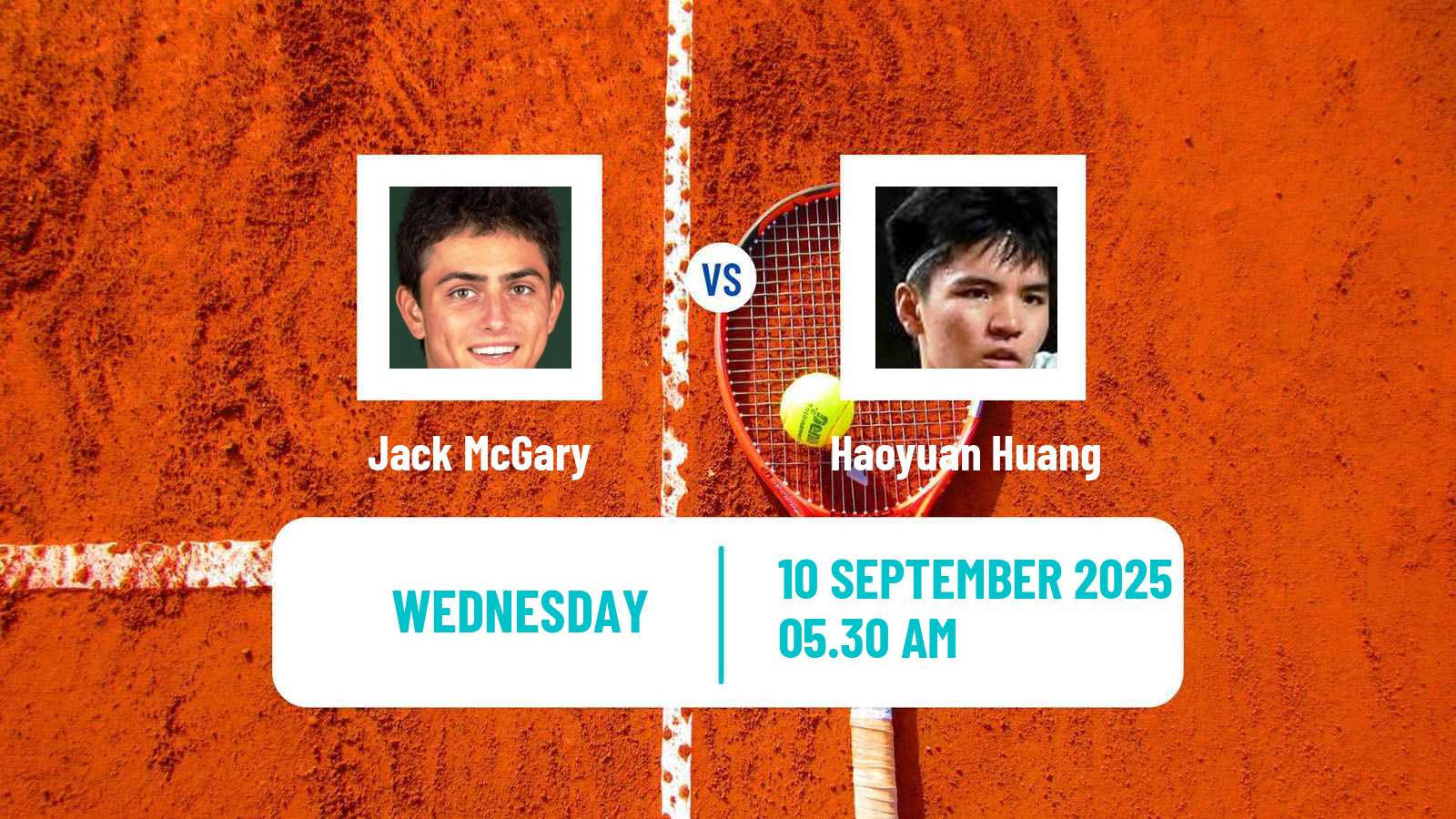 Tennis ITF M15 Monastir 34 Men Jack McGary - Haoyuan Huang