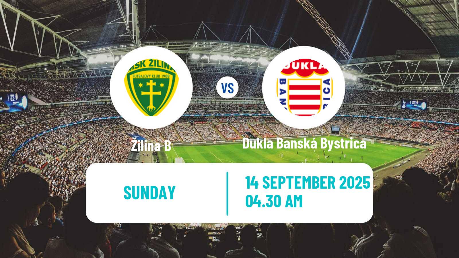 Soccer Slovak 2 Liga Žilina B - Dukla Banská Bystrica