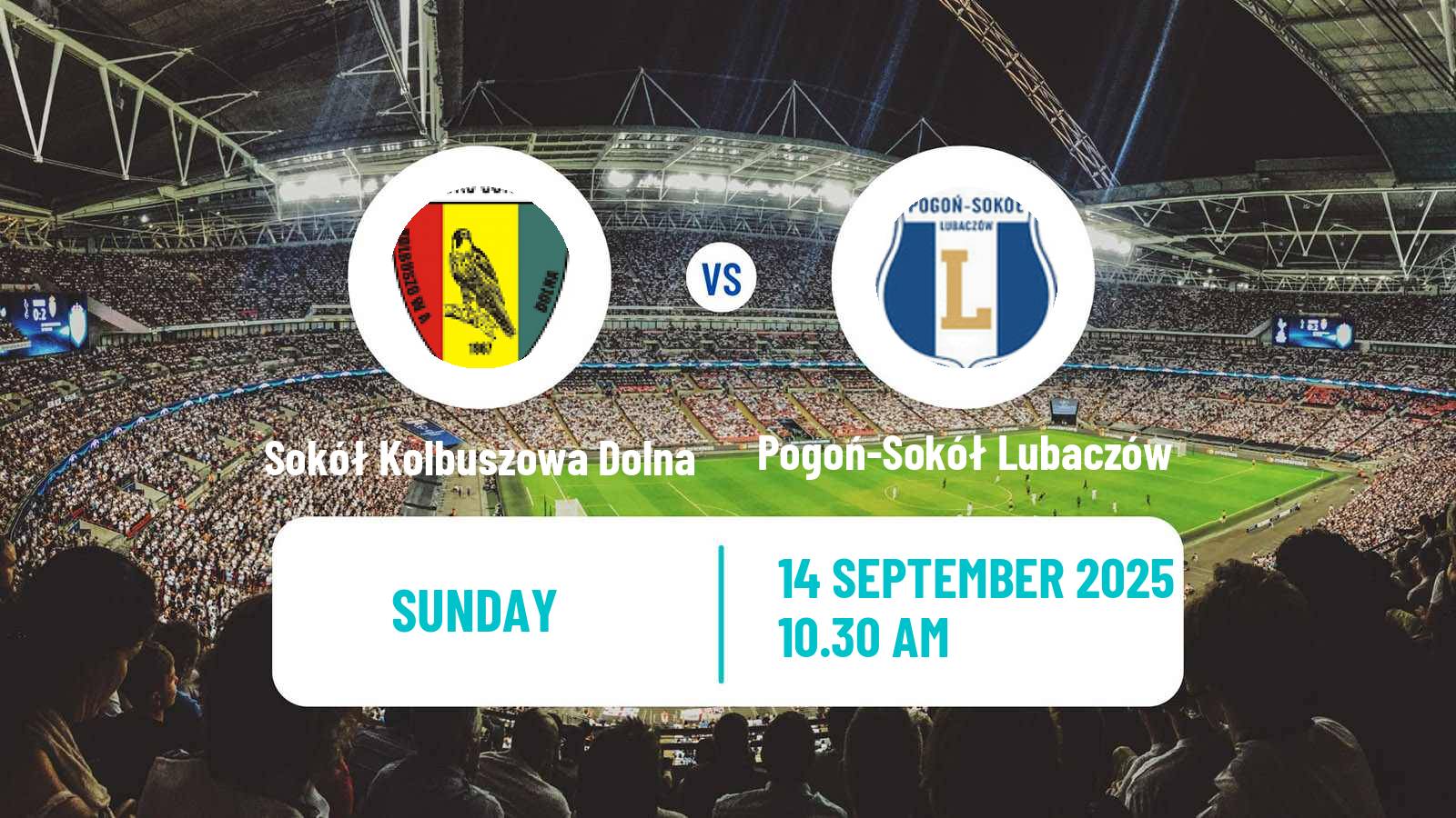 Soccer Polish Division 3 - Group IV Sokół Kolbuszowa Dolna - Pogoń-Sokół Lubaczów