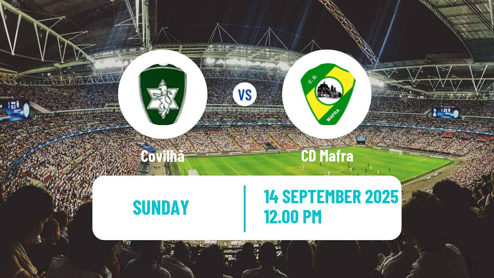 Soccer Portuguese Liga 3 Covilhã - Mafra