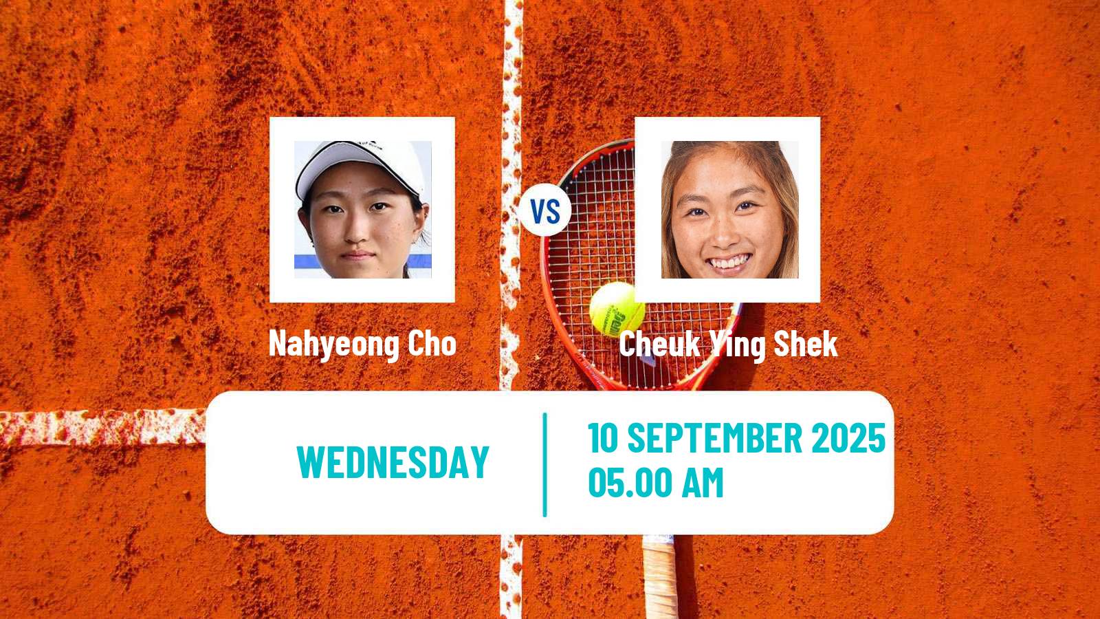 Tennis ITF W15 Yeongwol 2 Women Nahyeong Cho - Cheuk Ying Shek