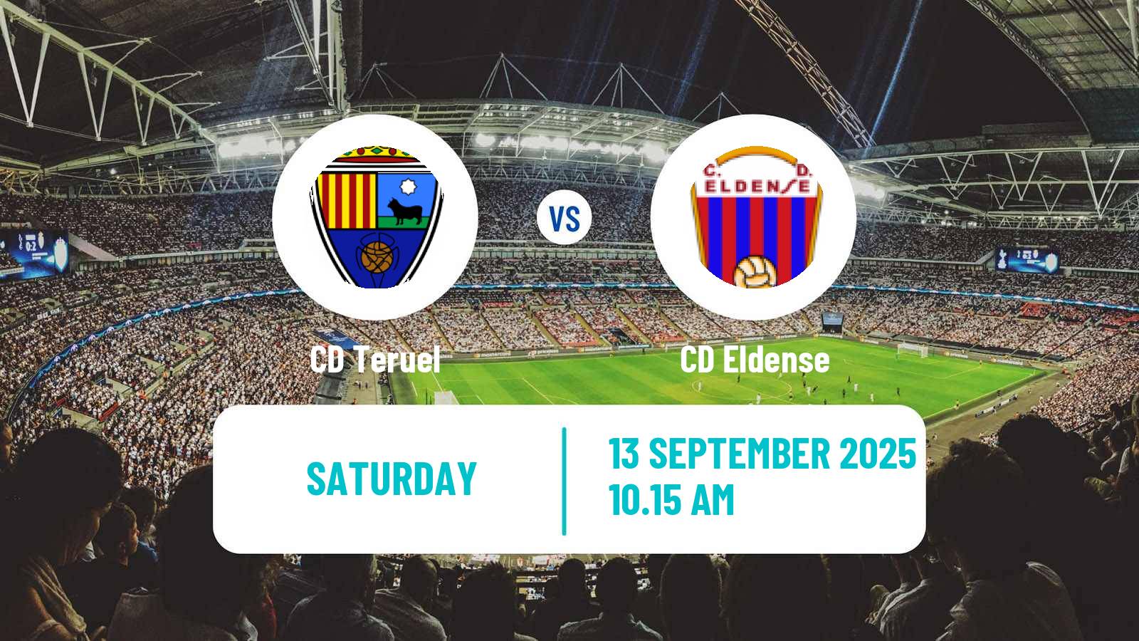 Soccer Spanish Primera RFEF Group 2 Teruel - Eldense
