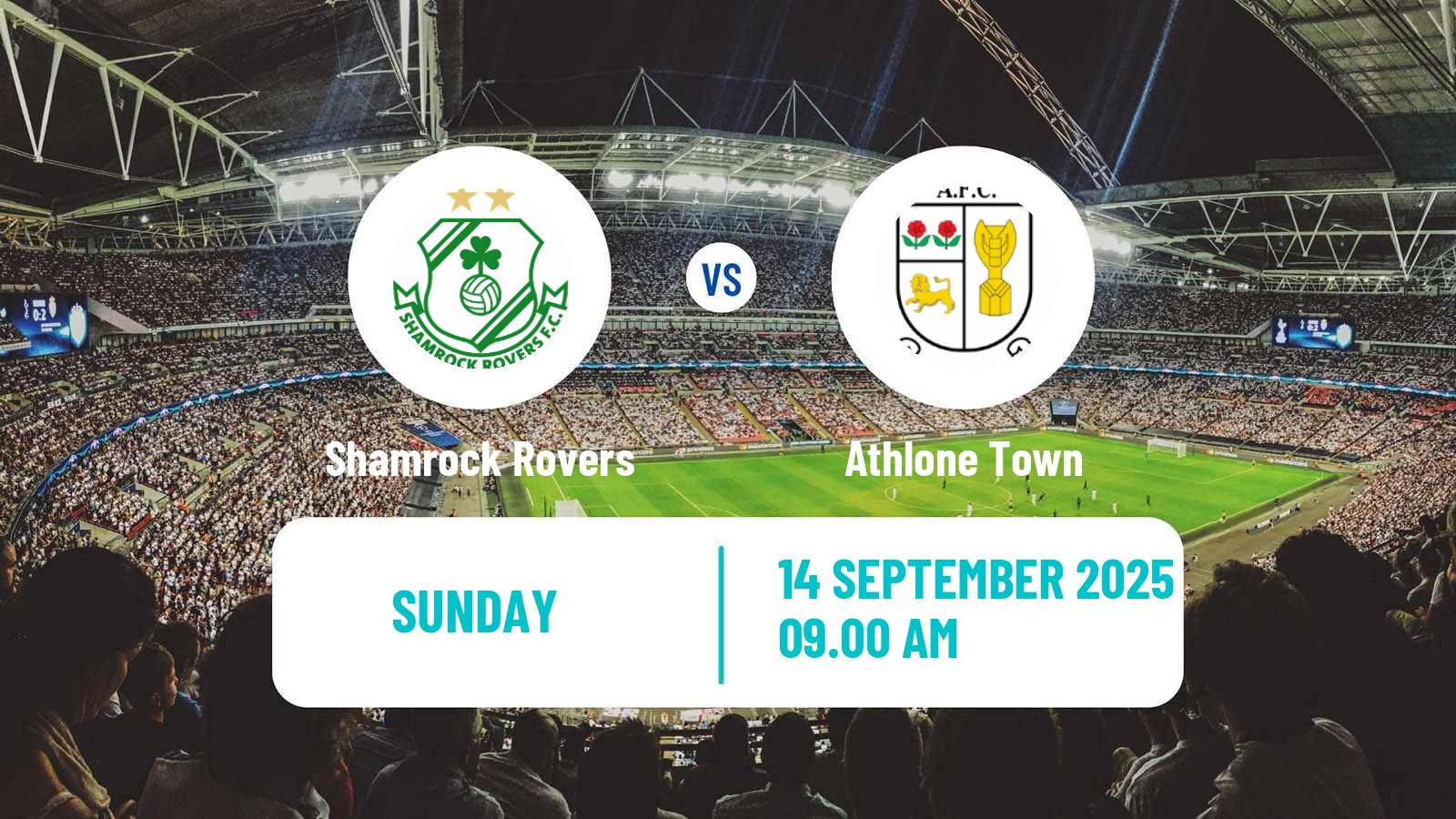 Soccer Irish FAI Cup Women Shamrock Rovers - Athlone Town