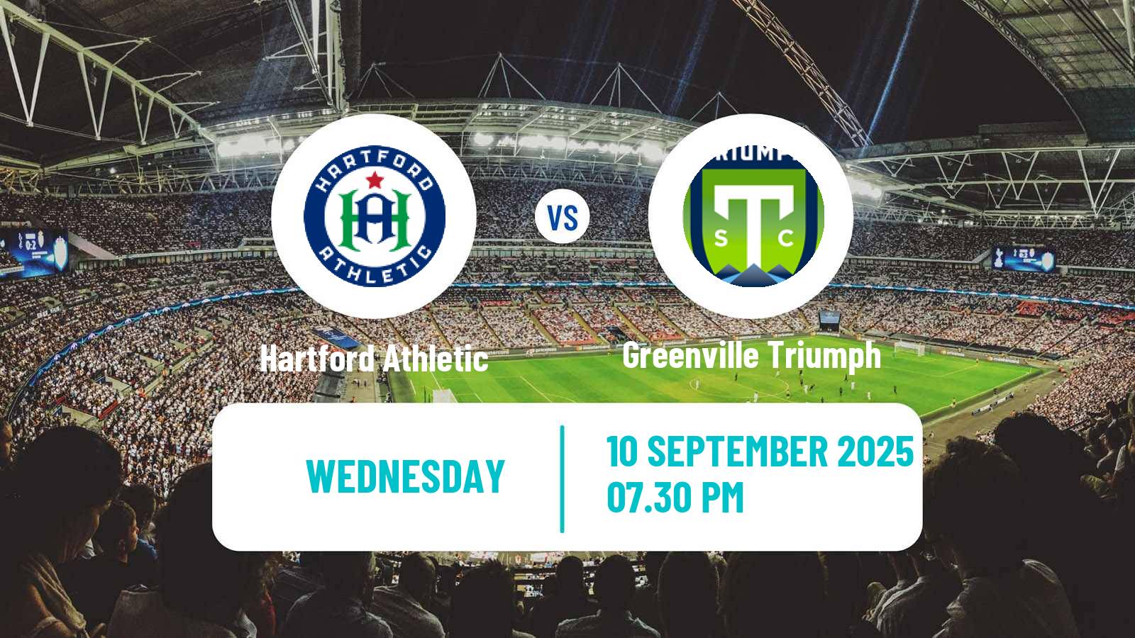 Soccer  USL League One Cup Hartford Athletic - Greenville Triumph