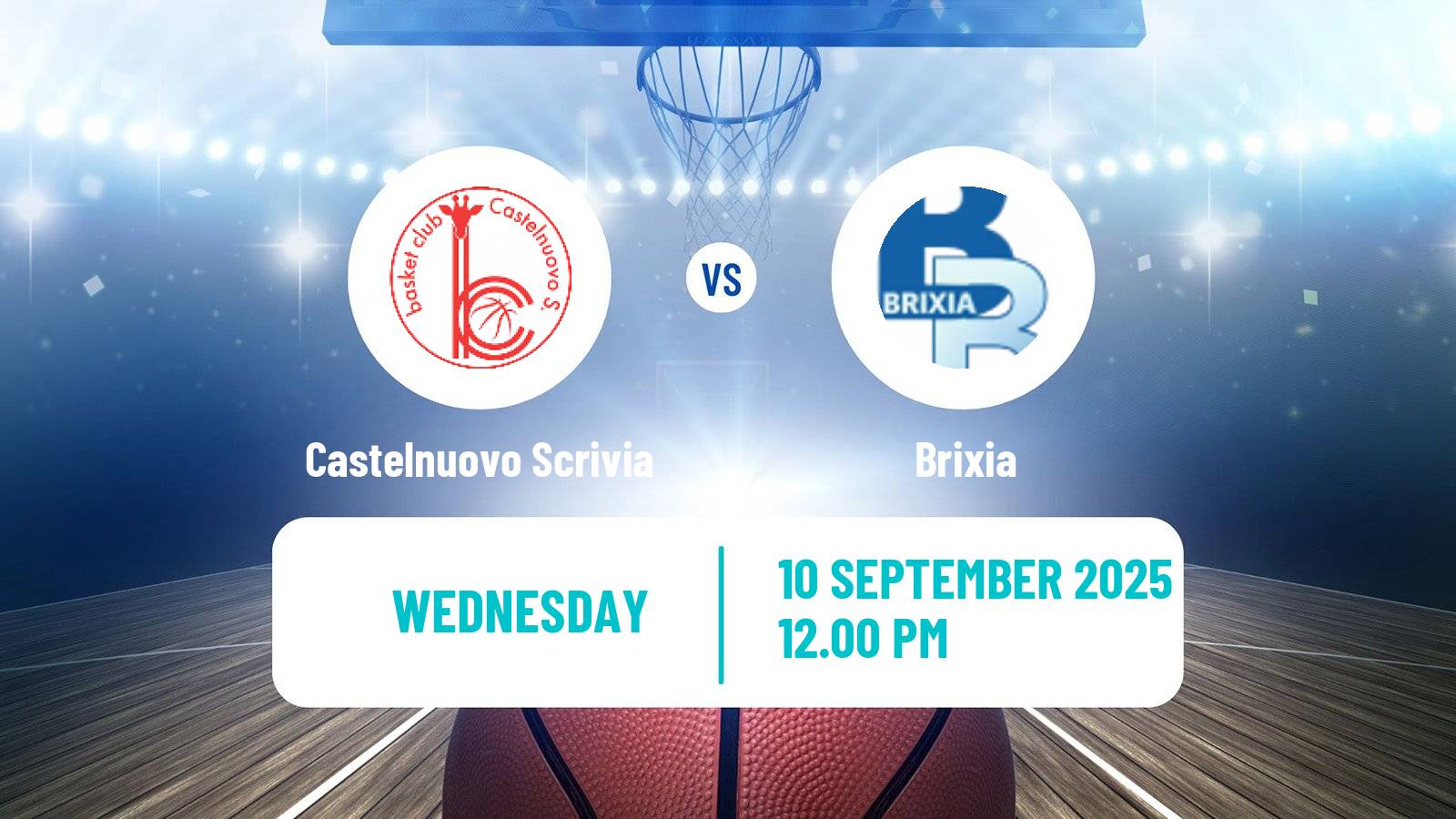 Basketball Club Friendly Basketball Women Castelnuovo Scrivia - Brixia