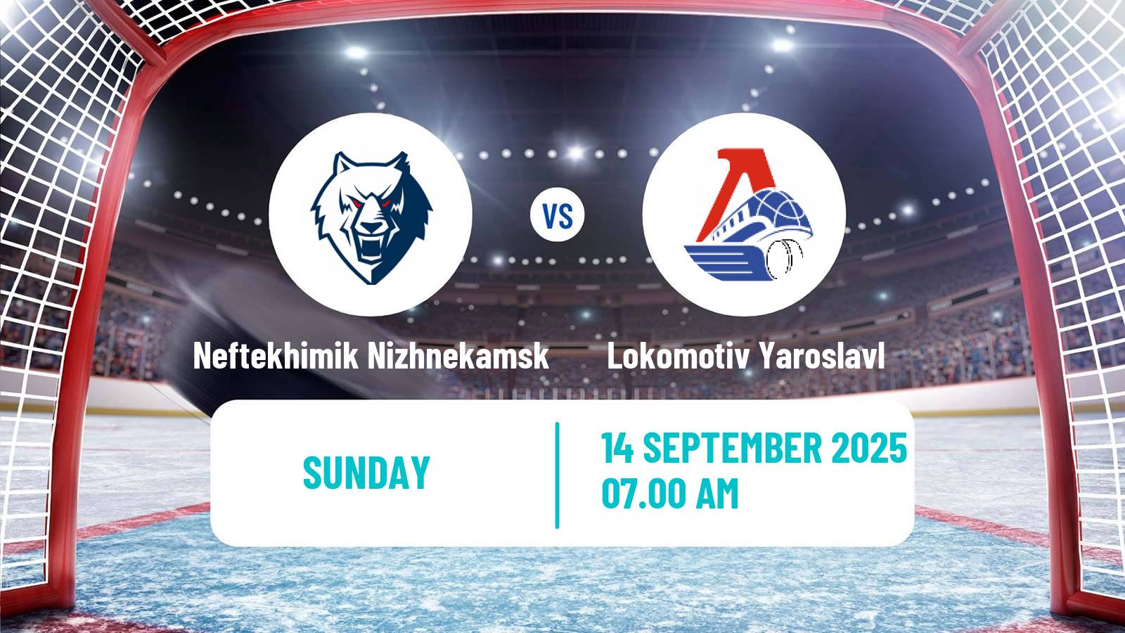 Hockey KHL Neftekhimik Nizhnekamsk - Lokomotiv Yaroslavl