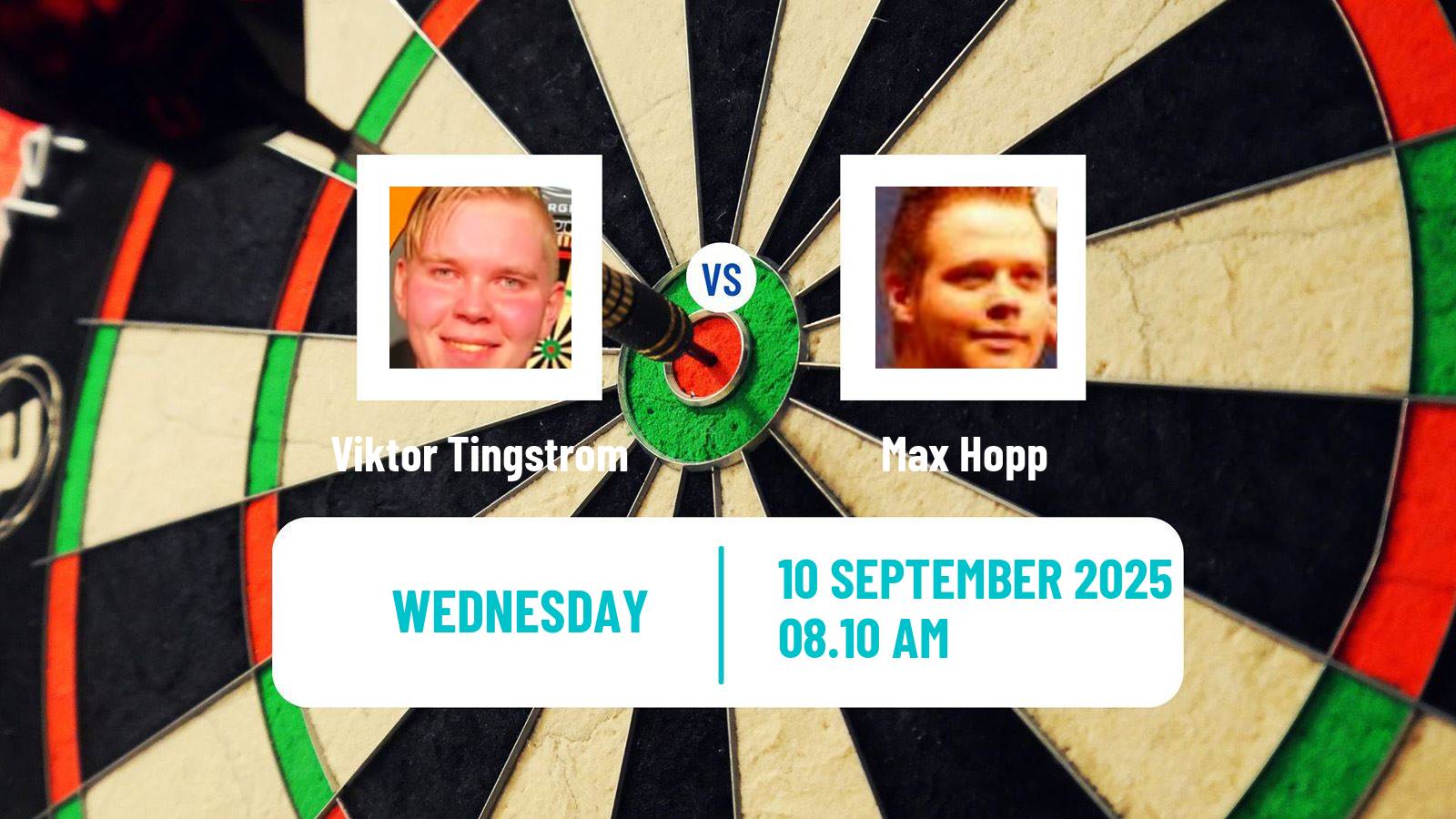 Darts Players Championship 27 Viktor Tingstrom - Max Hopp