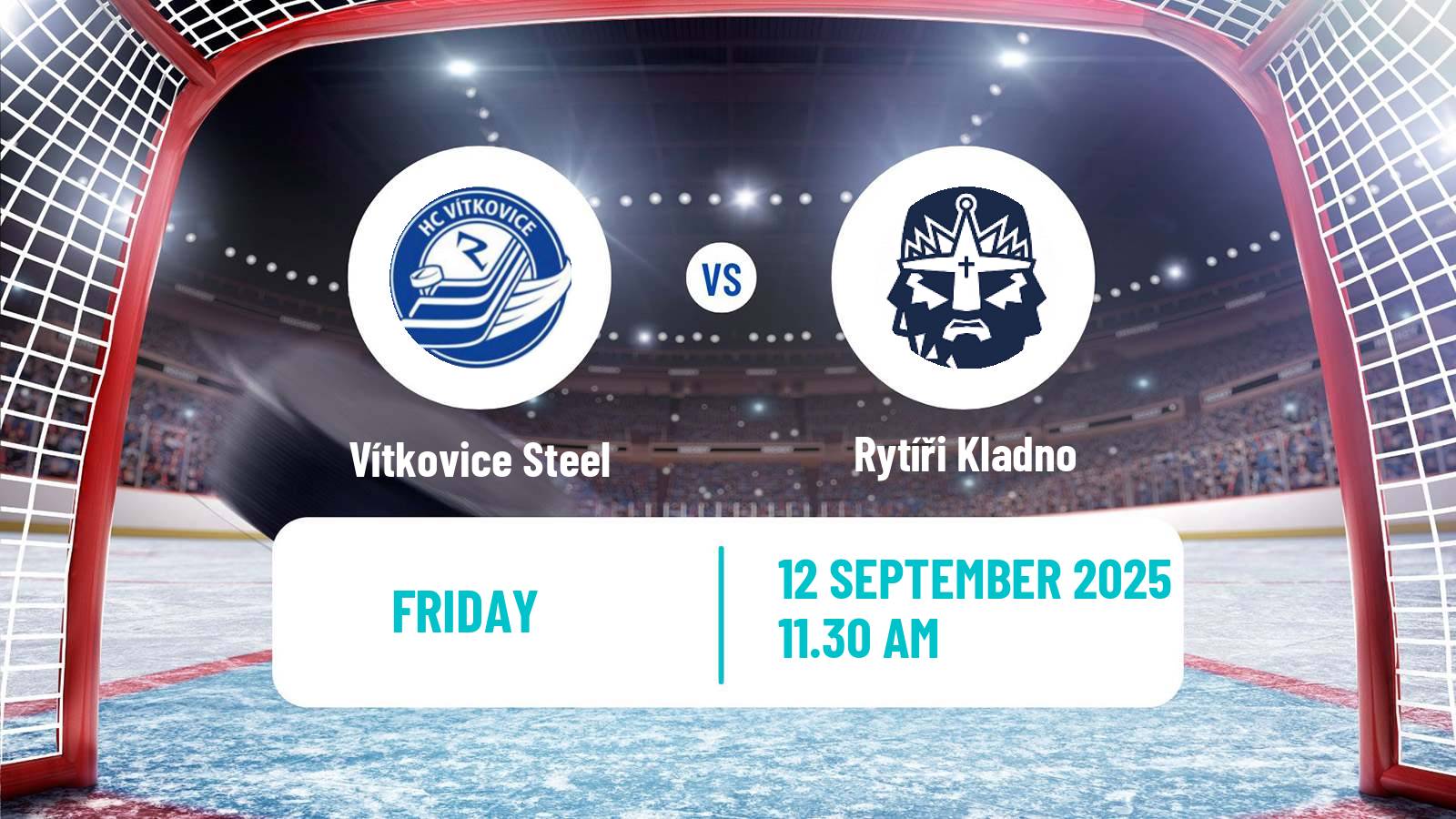 Hockey Czech Extraliga Vítkovice Steel - Rytíři Kladno