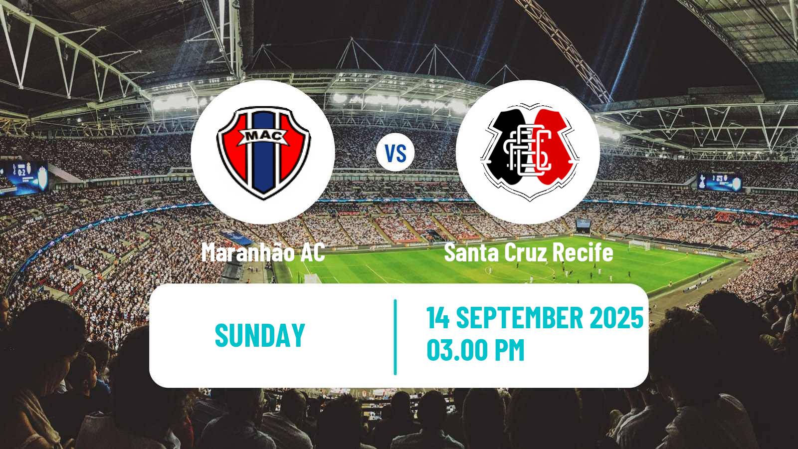 Soccer Brazilian Serie D Maranhão - Santa Cruz Recife
