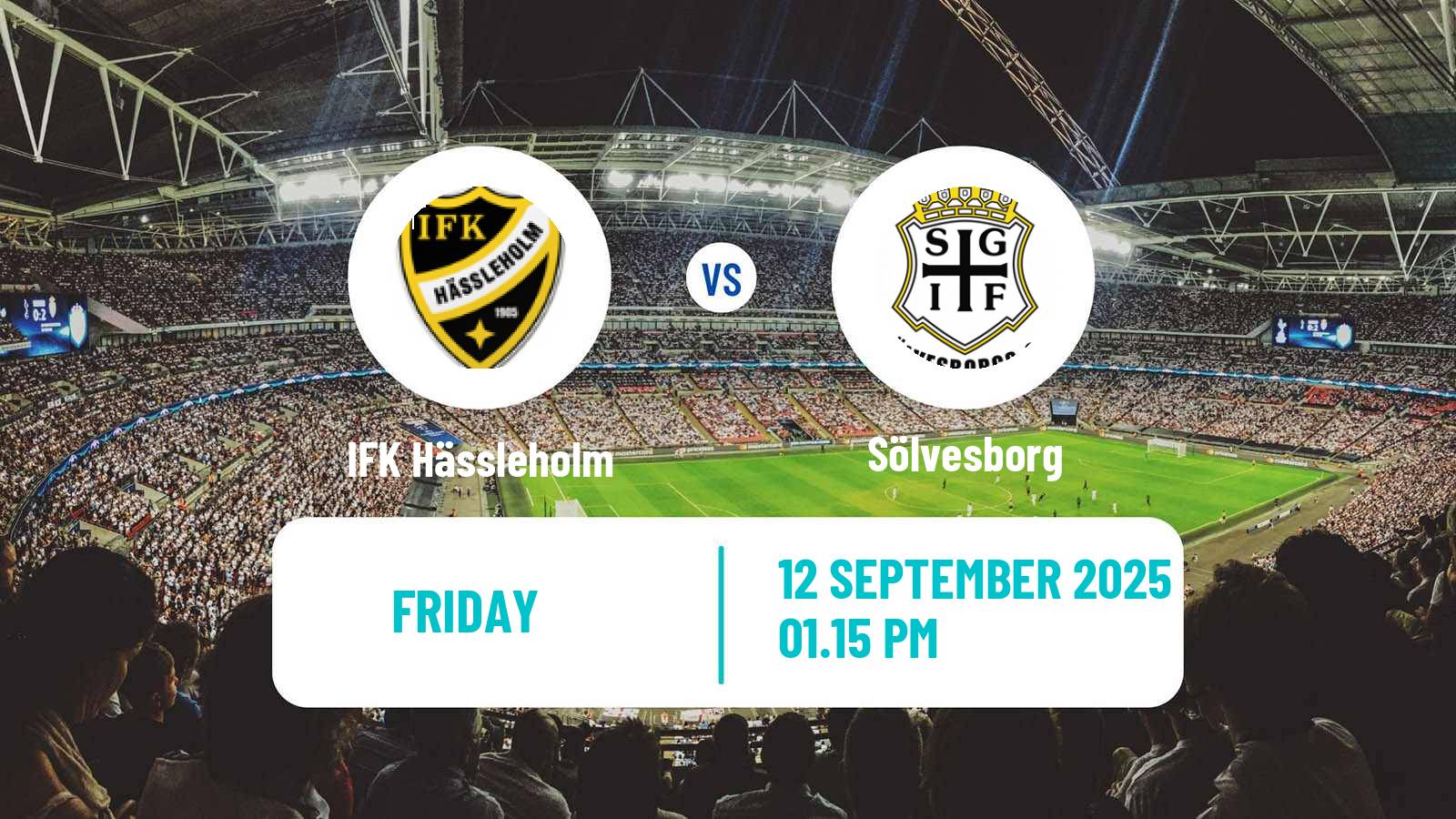 Soccer Swedish Division 2 - Södra Götaland IFK Hässleholm - Sölvesborg