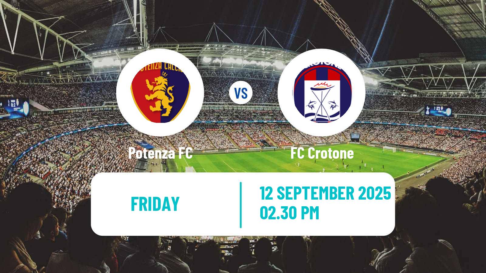 Soccer Italian Serie C Group C Potenza - Crotone