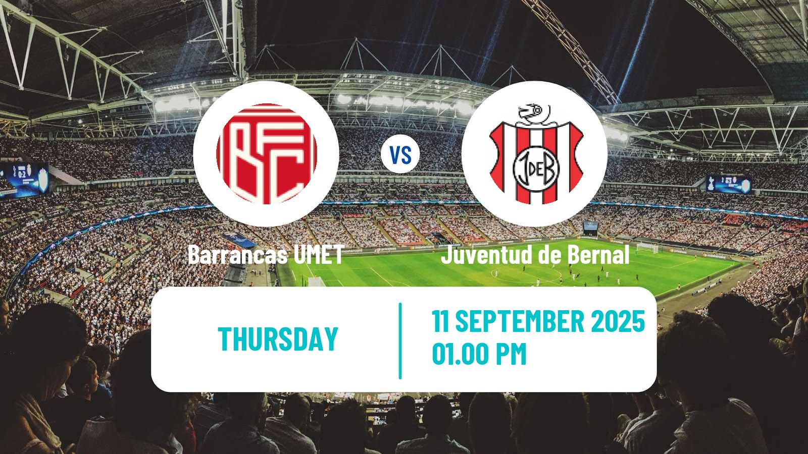 Soccer Argentinian Torneo Promocional Amateur Barrancas UMET - Juventud de Bernal