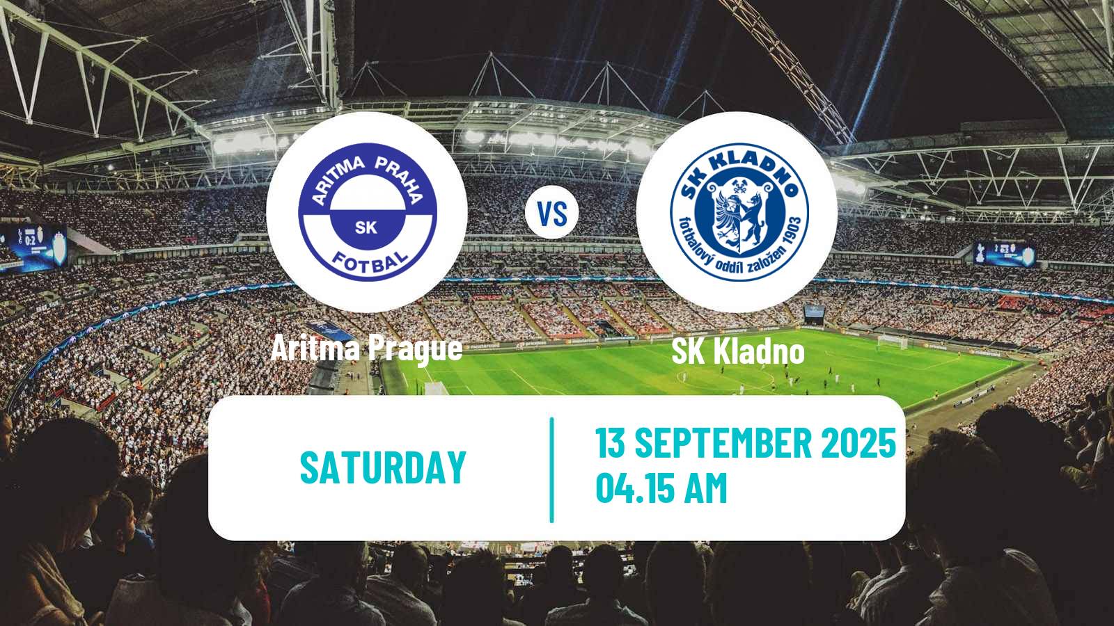 Soccer Czech CFL Group A Aritma Prague - Kladno