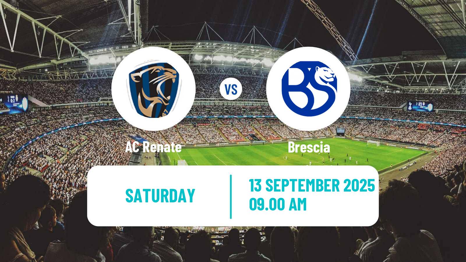 Soccer Italian Serie C Group A Renate - Brescia