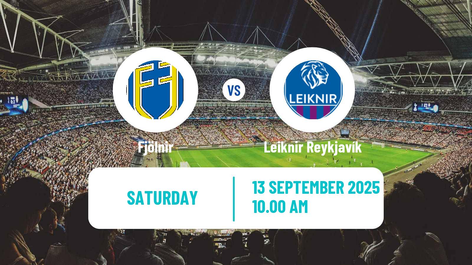 Soccer Icelandic Lengjudeildin Fjölnir - Leiknir Reykjavík