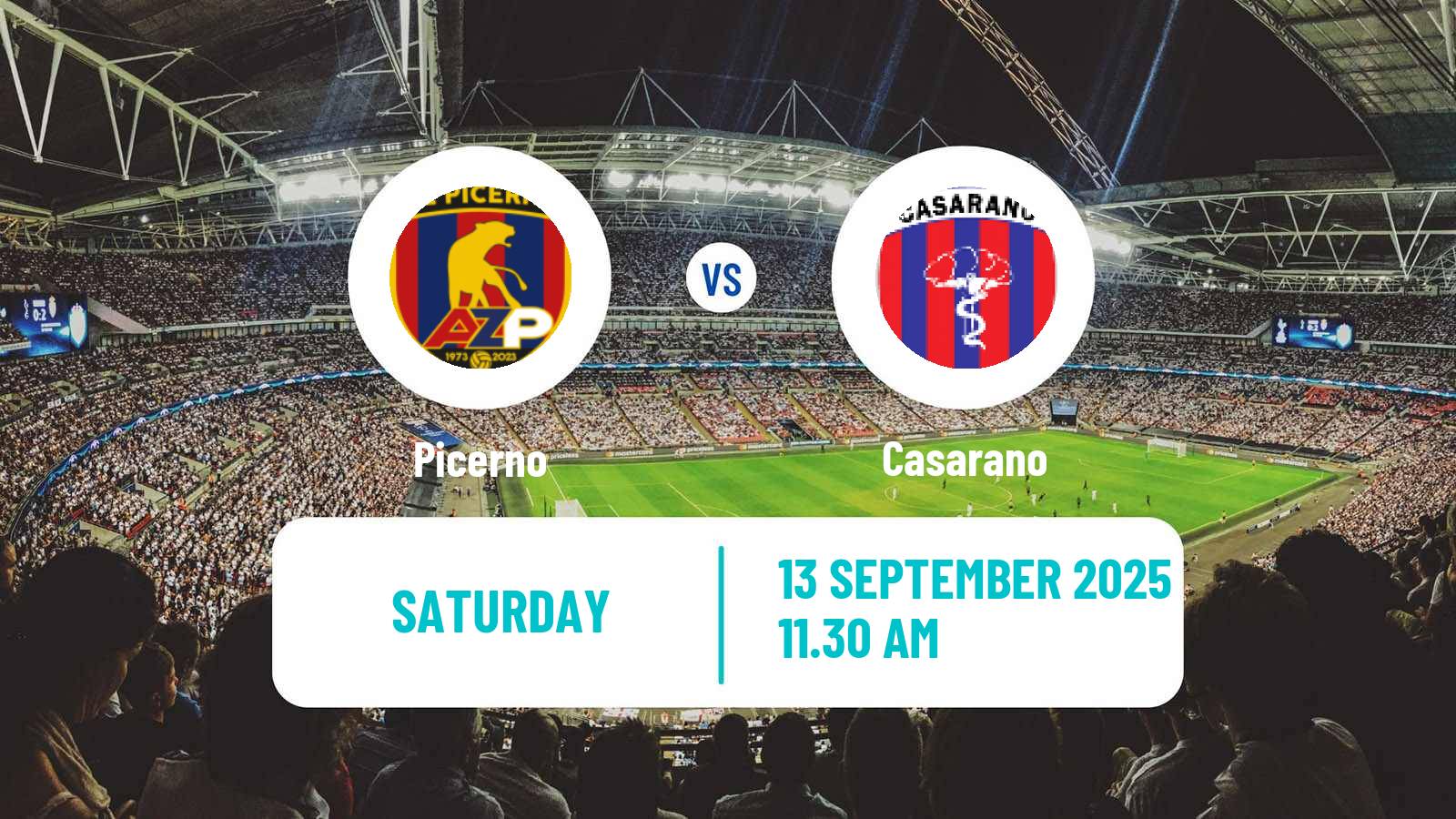 Soccer Italian Serie C Group C Picerno - Casarano