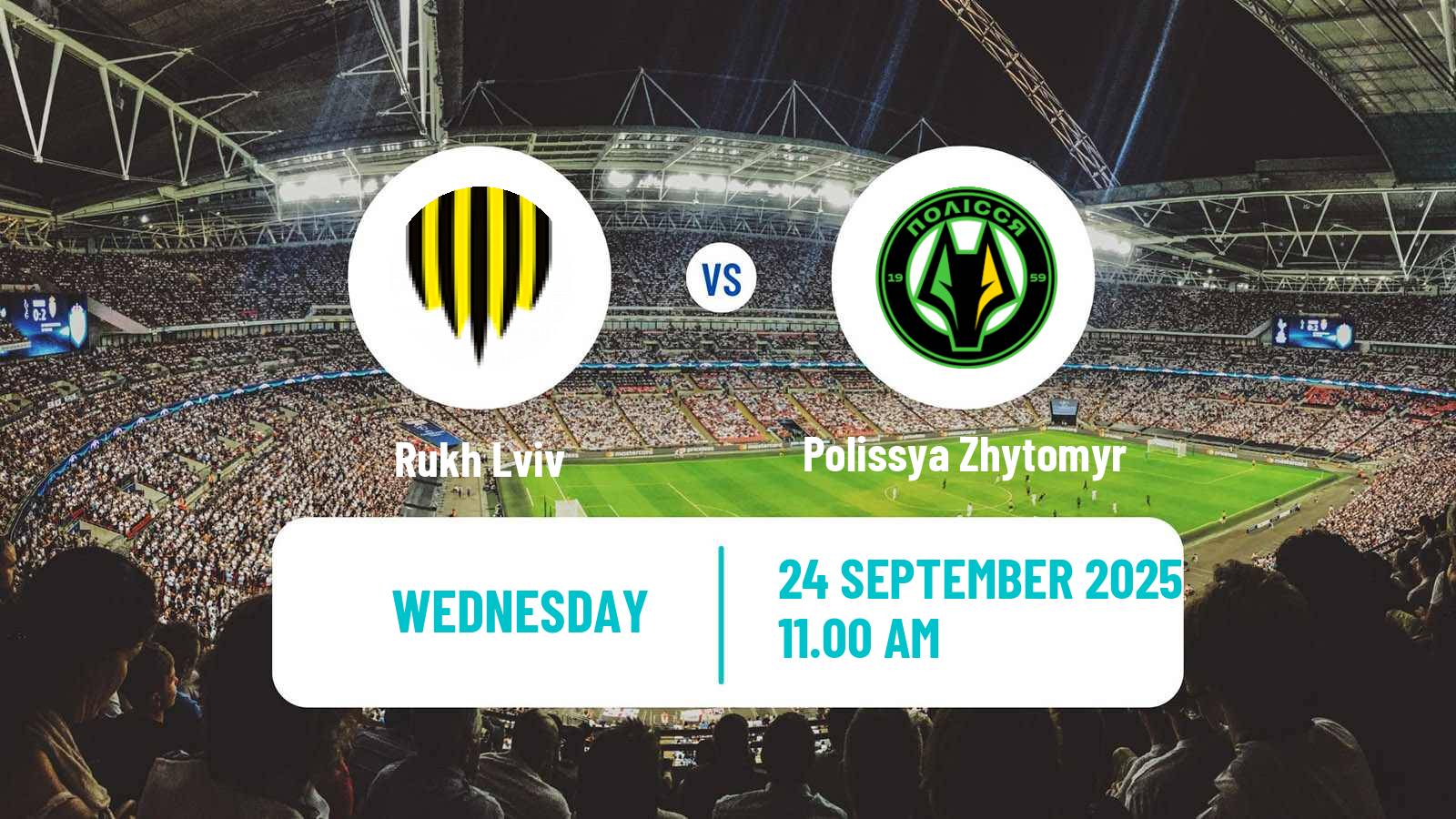Soccer Ukrainian Cup Rukh Lviv - Polissya Zhytomyr