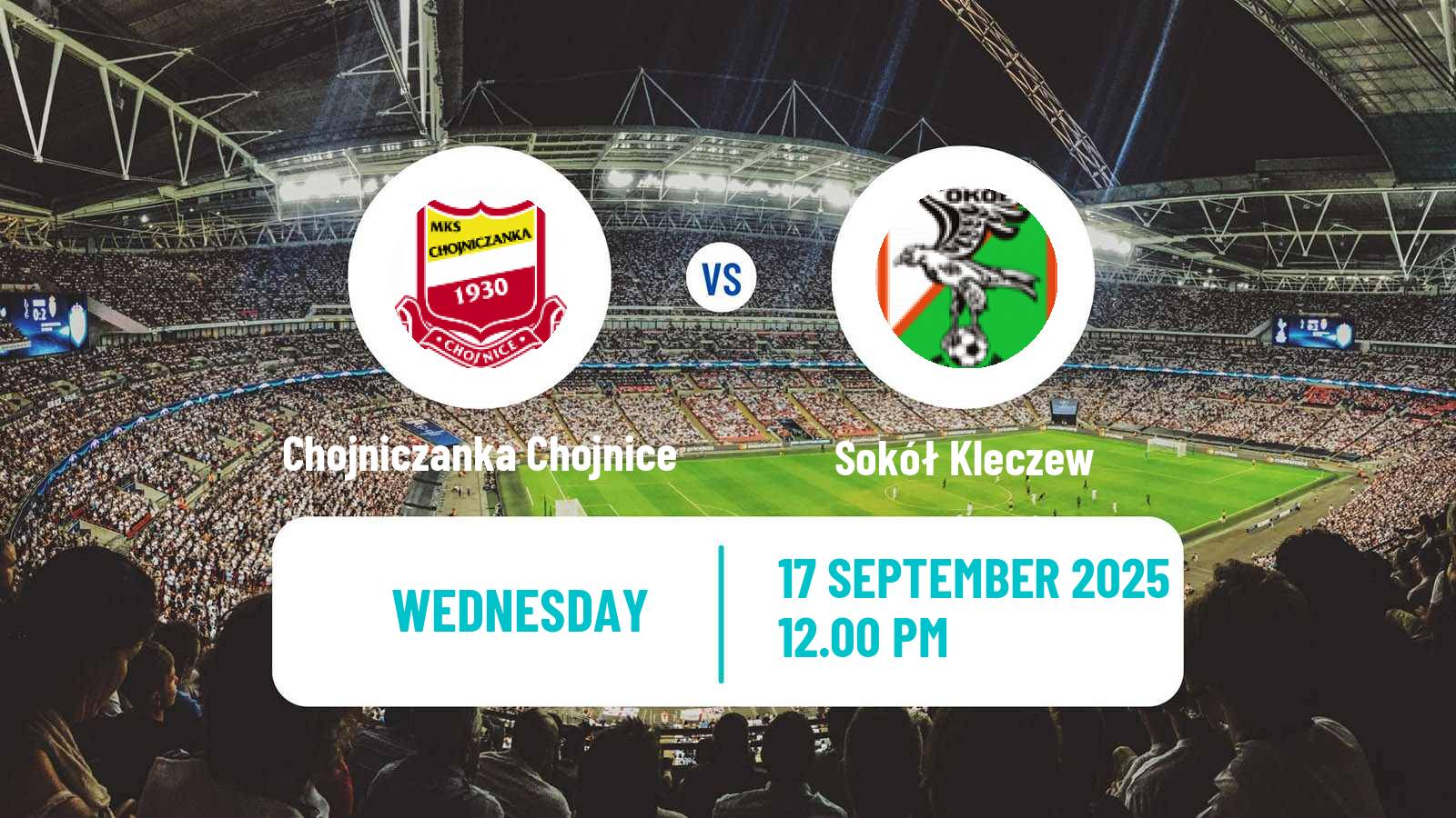 Soccer Polish Division 2 Chojniczanka Chojnice - Sokół Kleczew