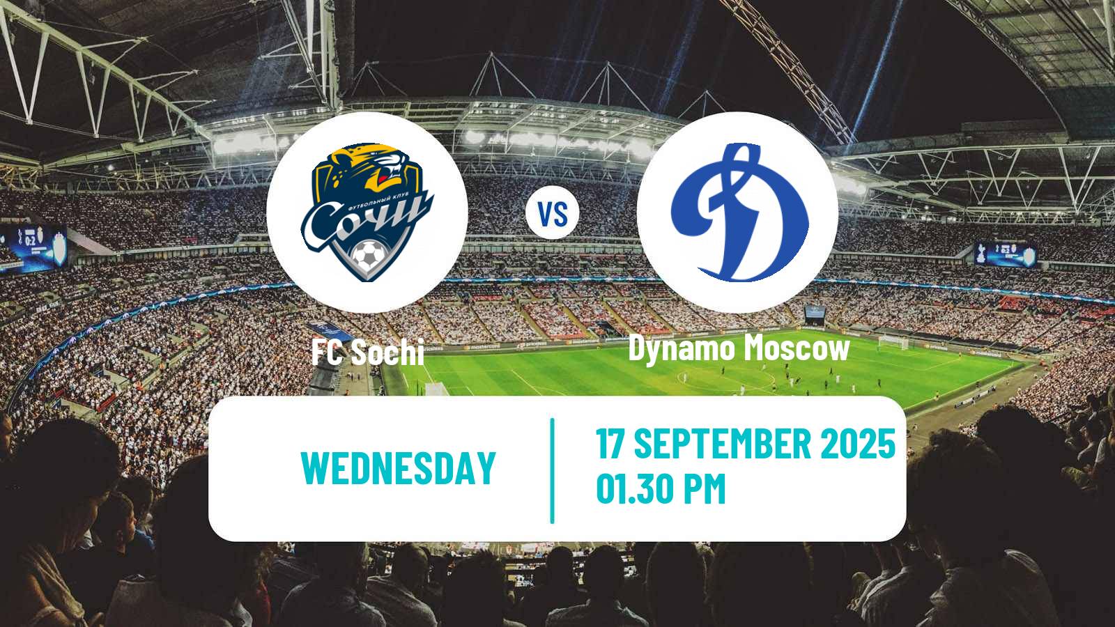 Soccer Russian Cup Sochi - Dynamo Moscow
