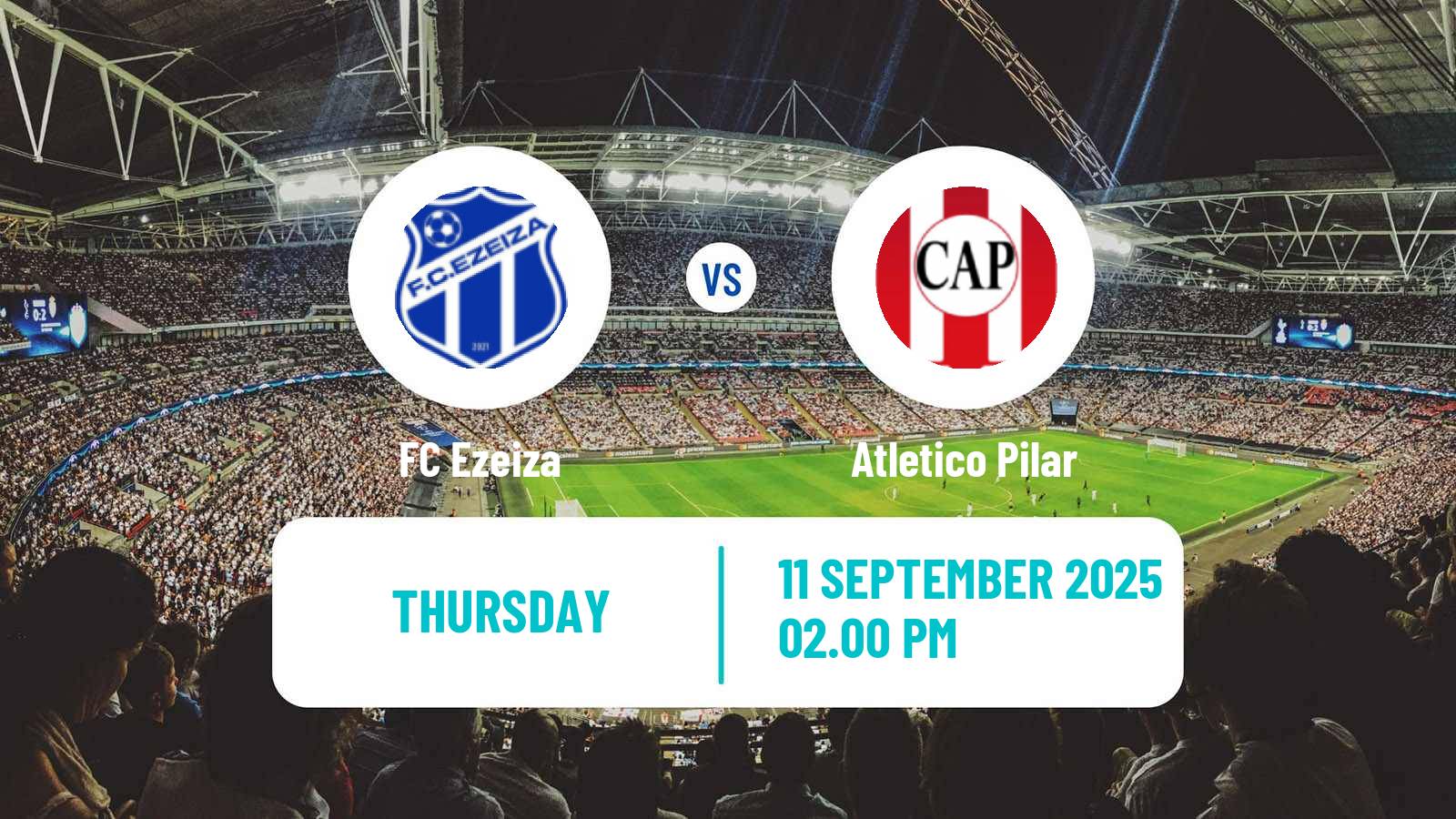 Soccer Argentinian Torneo Promocional Amateur Ezeiza - Atletico Pilar