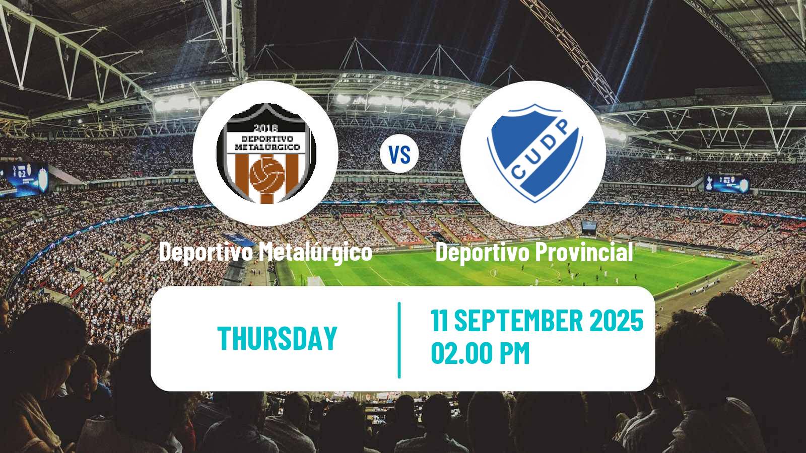 Soccer Argentinian Torneo Promocional Amateur Deportivo Metalúrgico - Deportivo Provincial