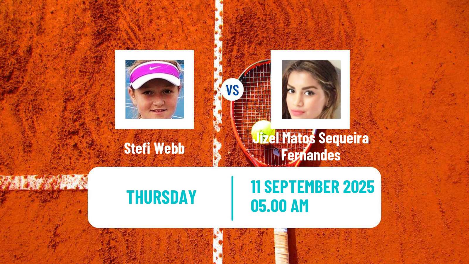 Tennis ITF W15 Heraklion 5 Women Stefi Webb - Jizel Matos Sequeira Fernandes