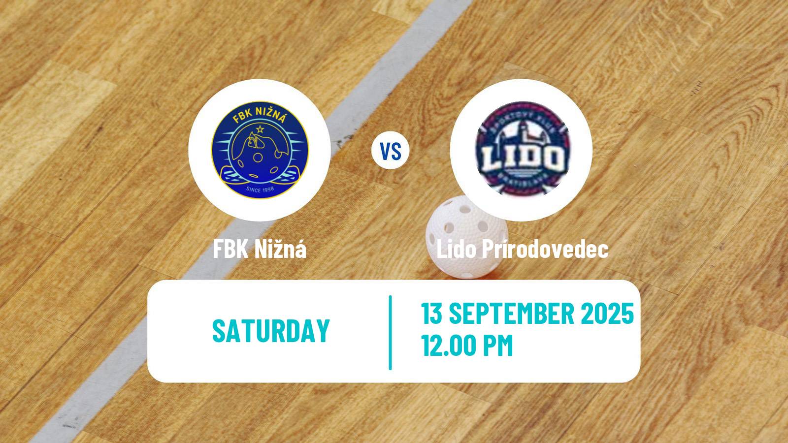 Floorball Slovak Extraliga Floorball Nižná - Lido Prírodovedec