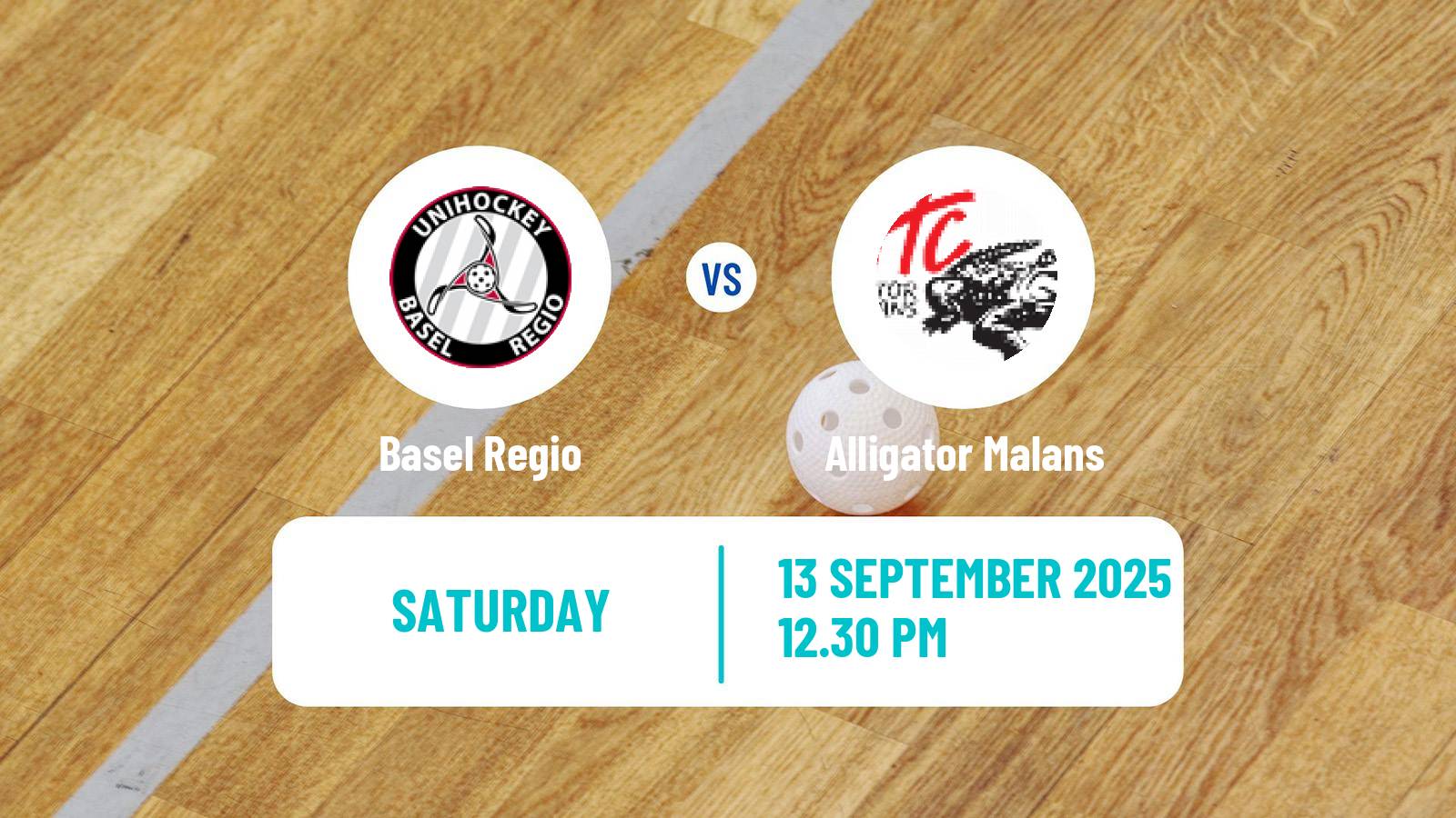 Floorball Swiss NLA Floorball Basel Regio - Alligator Malans