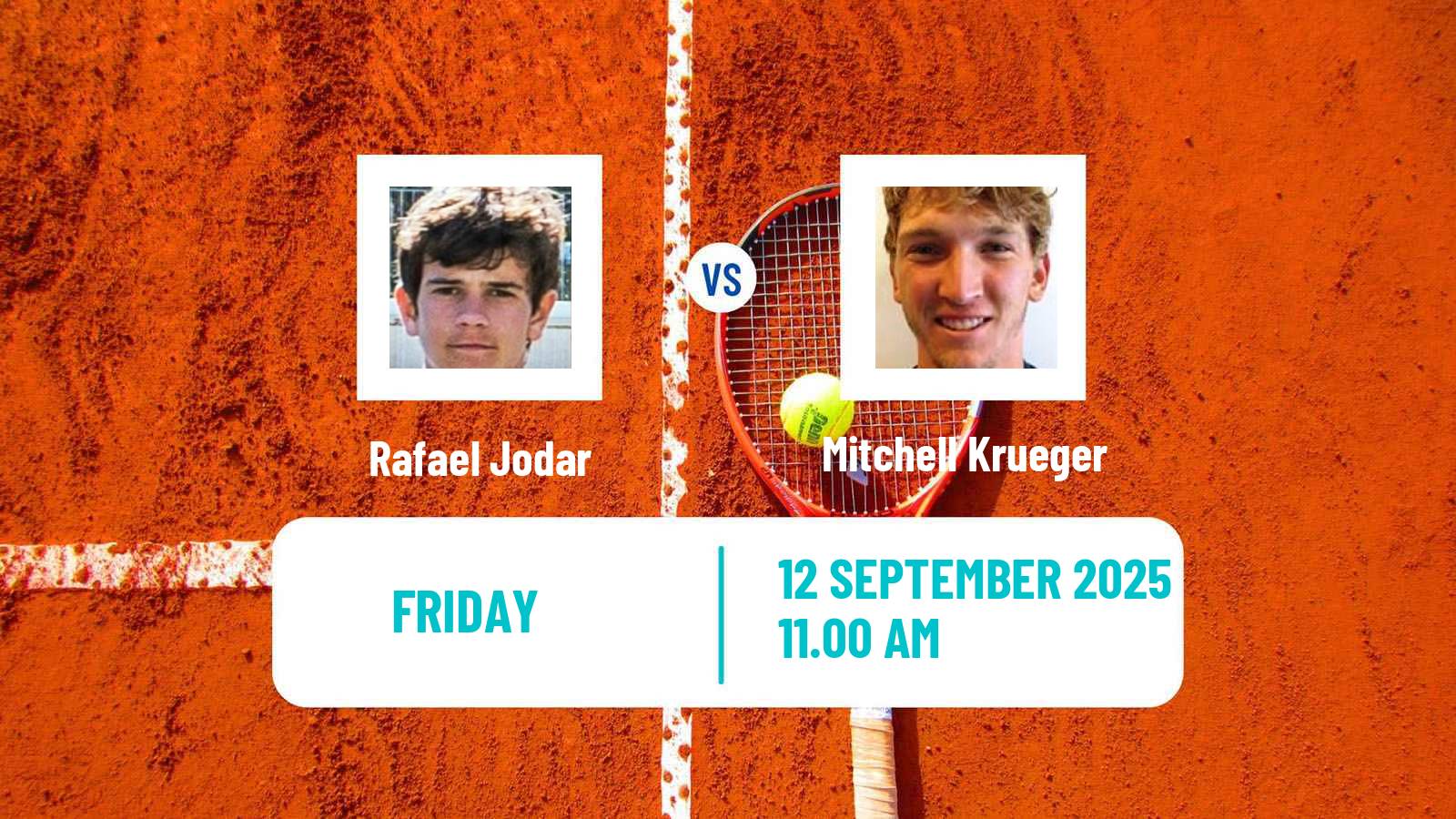 Tennis Winston Salem Challenger Men Rafael Jodar - Mitchell Krueger