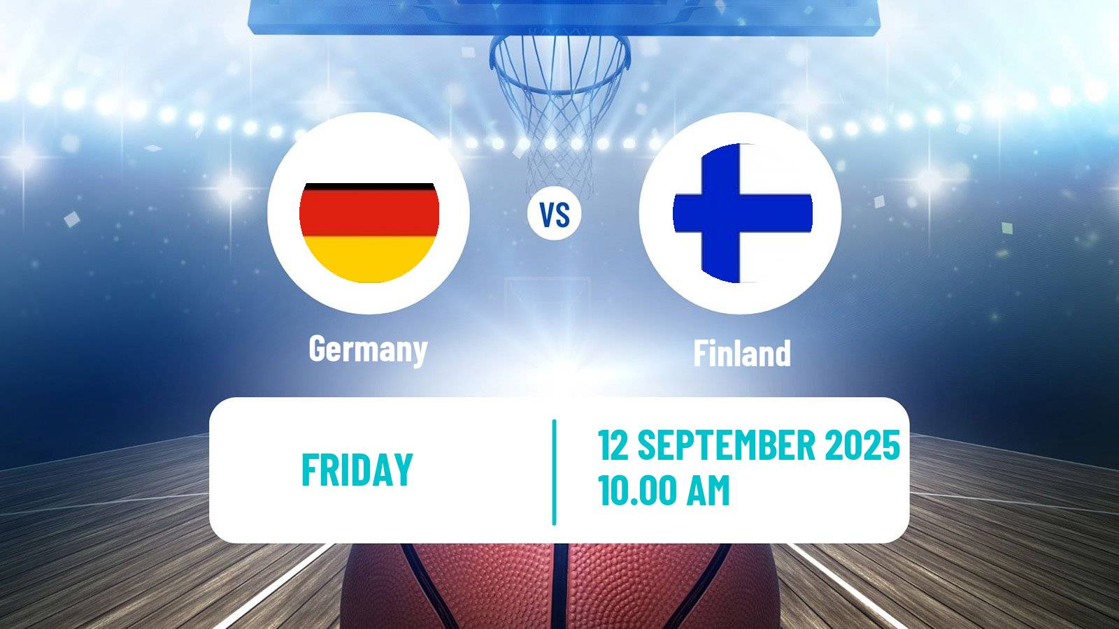 Basketball EuroBasket Germany - Finland