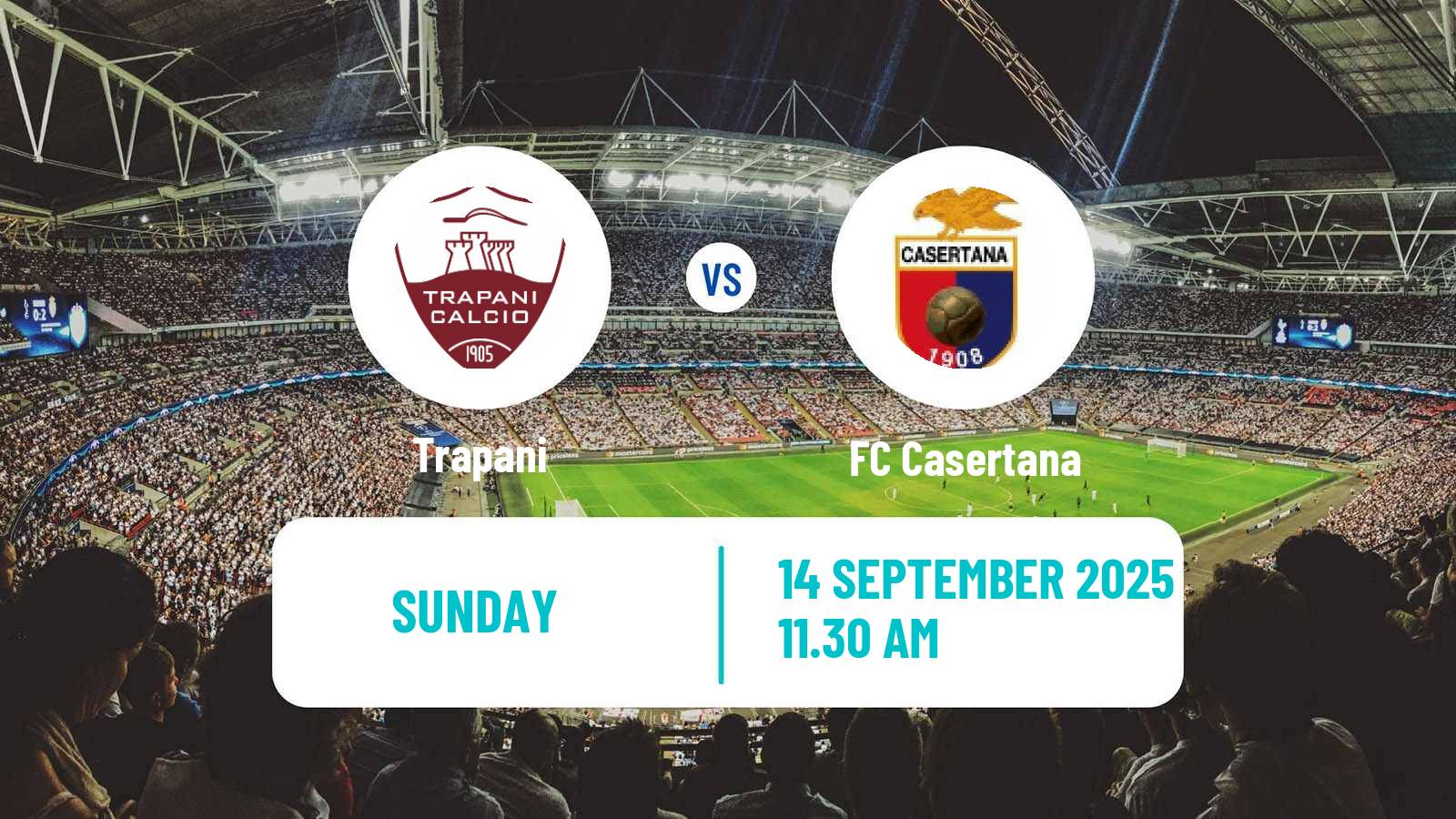 Soccer Italian Serie C Group C Trapani - Casertana
