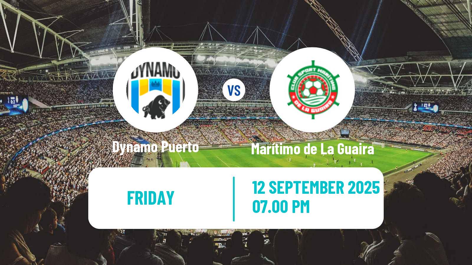 Soccer Venezuelan Segunda Division Dynamo Puerto - Marítimo de La Guaira