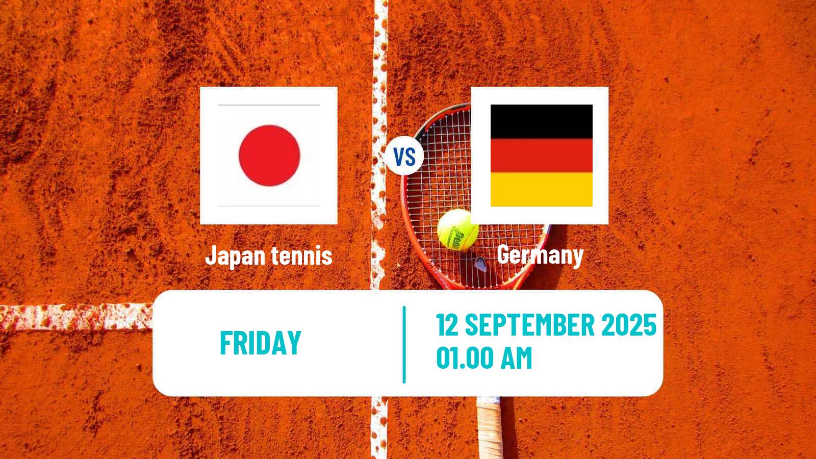 Tennis Davis Cup - World Group Teams Japan - Germany